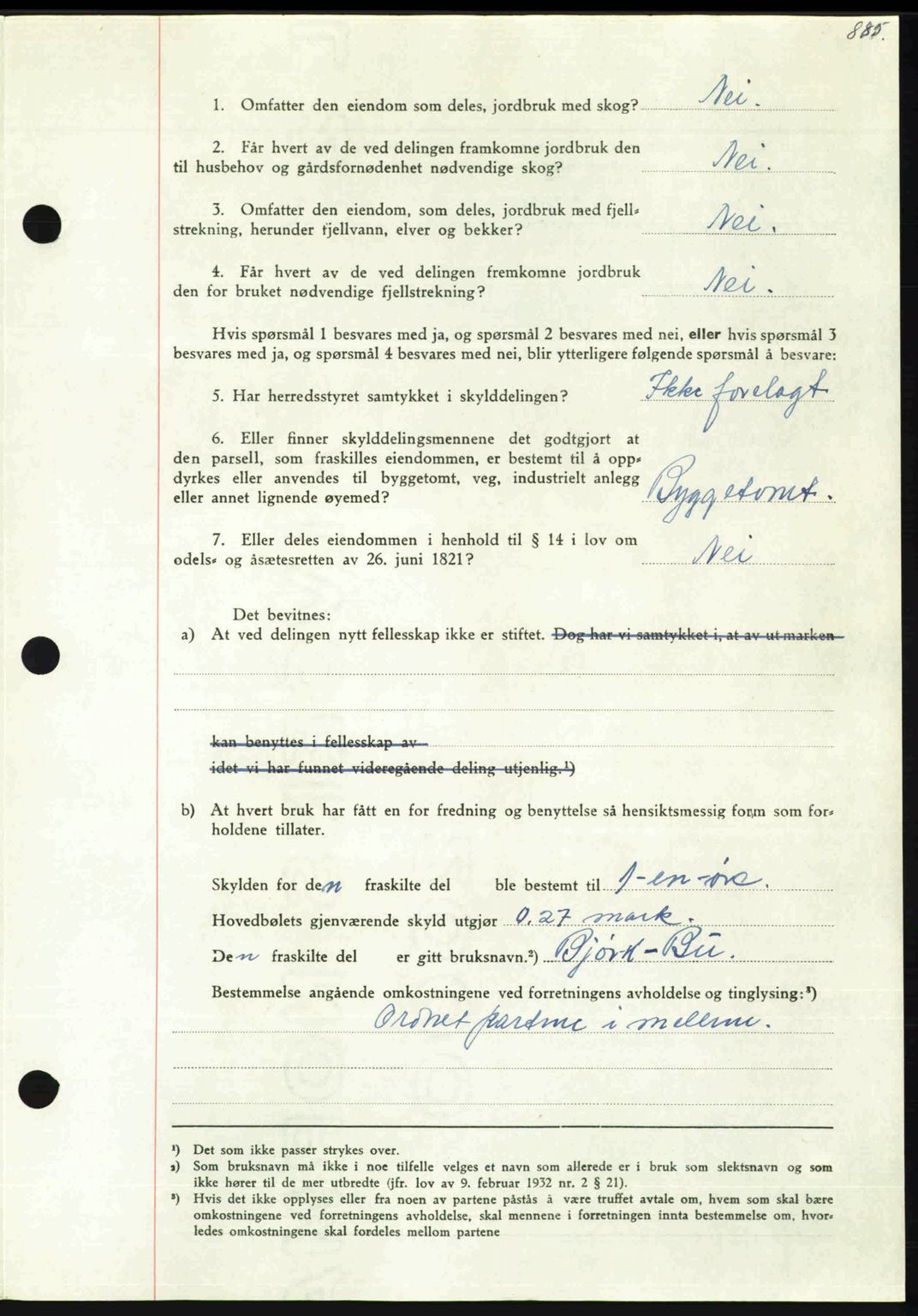 Nordmøre sorenskriveri, AV/SAT-A-4132/1/2/2Ca: Mortgage book no. A109, 1948-1948, Diary no: : 3189/1948