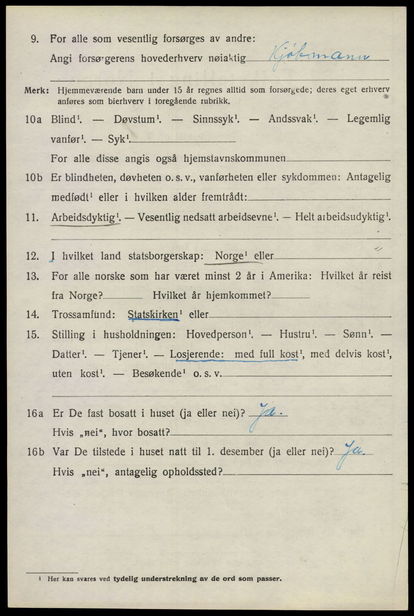 SAO, 1920 census for Asker, 1920, p. 5941