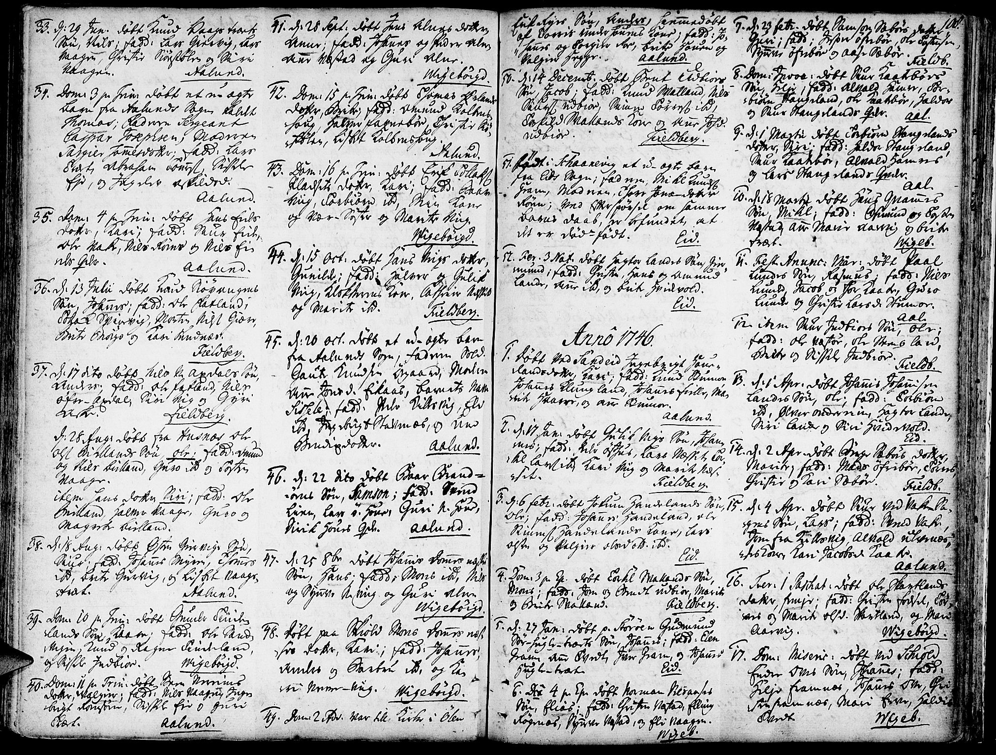 Fjelberg sokneprestembete, SAB/A-75201/H/Haa: Parish register (official) no. A 1, 1739-1759, p. 108