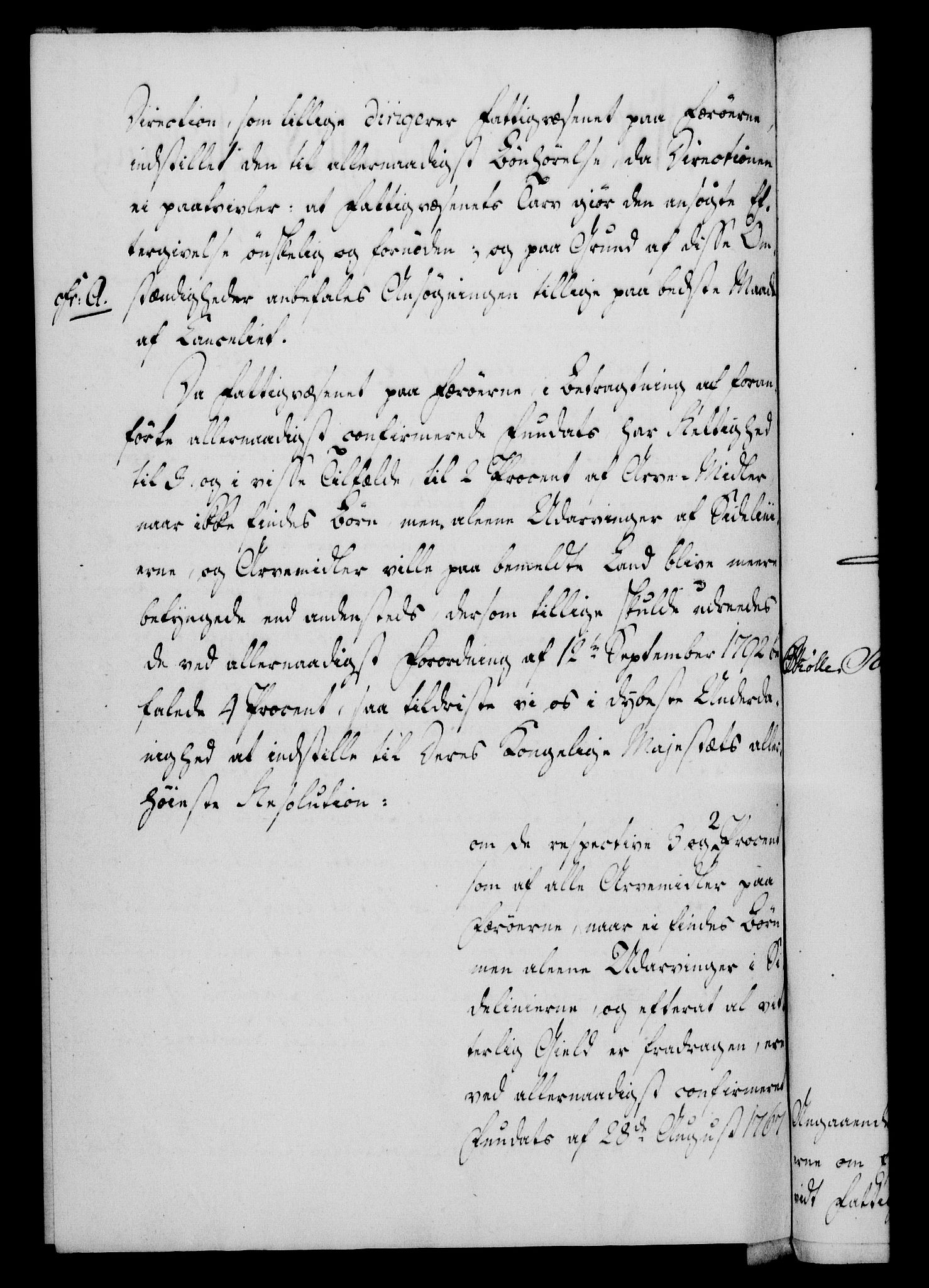 Rentekammeret, Kammerkanselliet, RA/EA-3111/G/Gf/Gfa/L0078: Norsk relasjons- og resolusjonsprotokoll (merket RK 52.78), 1796, p. 197