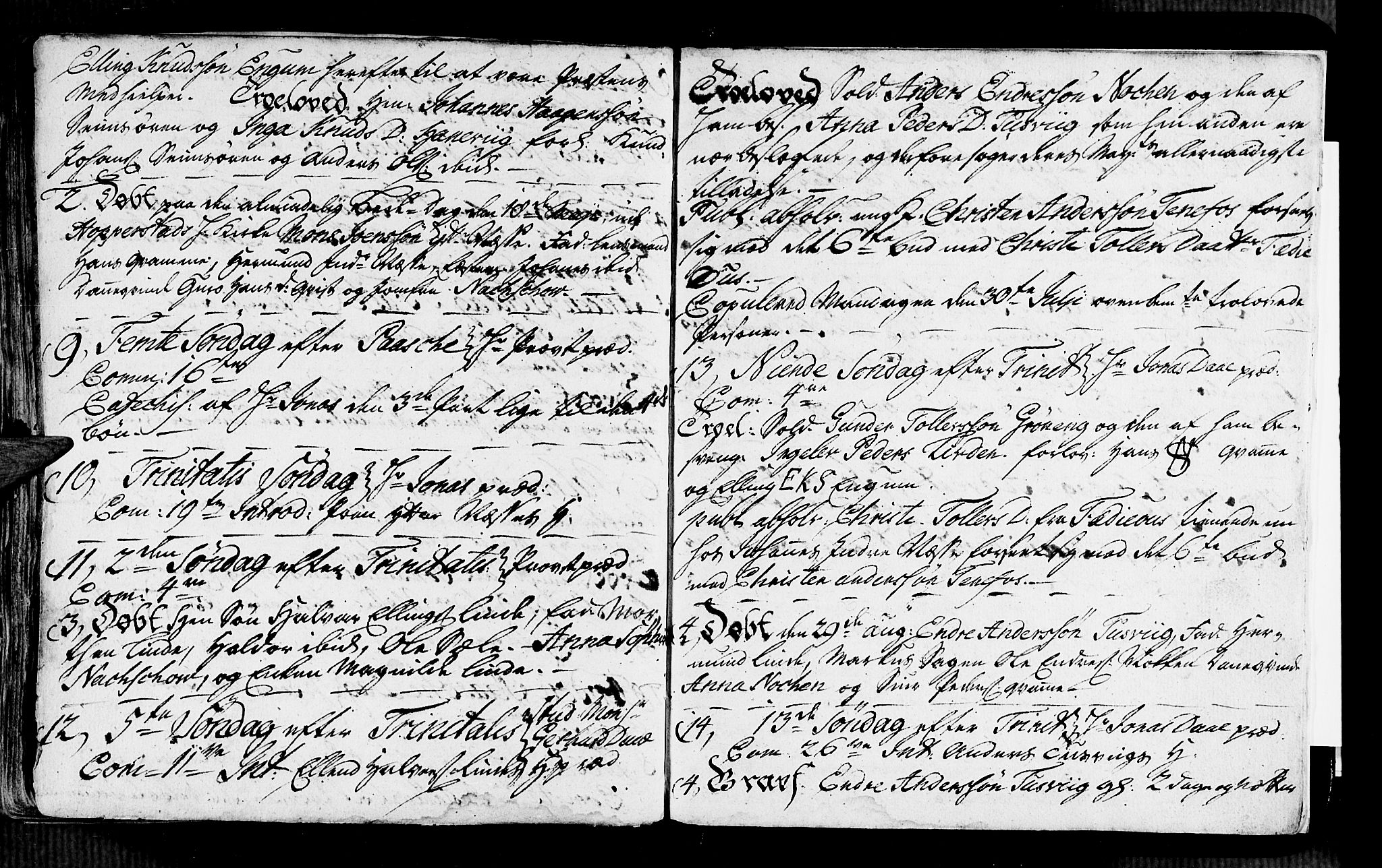 Vik sokneprestembete, AV/SAB-A-81501/H/Haa/Haaa/L0002: Parish register (official) no. A 2 / 4, 1740-1754