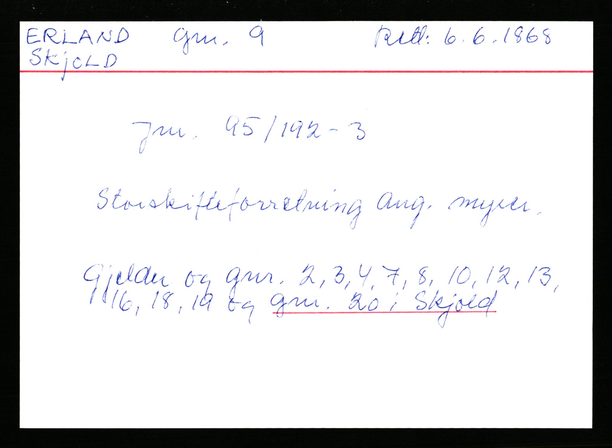 Statsarkivet i Stavanger, AV/SAST-A-101971/03/Y/Yk/L0008: Registerkort sortert etter gårdsnavn: Eig - Erlien, 1750-1930, p. 479