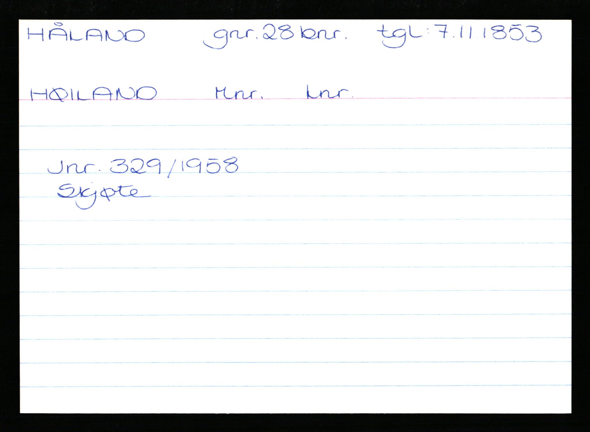 Statsarkivet i Stavanger, AV/SAST-A-101971/03/Y/Yk/L0020: Registerkort sortert etter gårdsnavn: Høle - Idsal, 1750-1930, p. 240