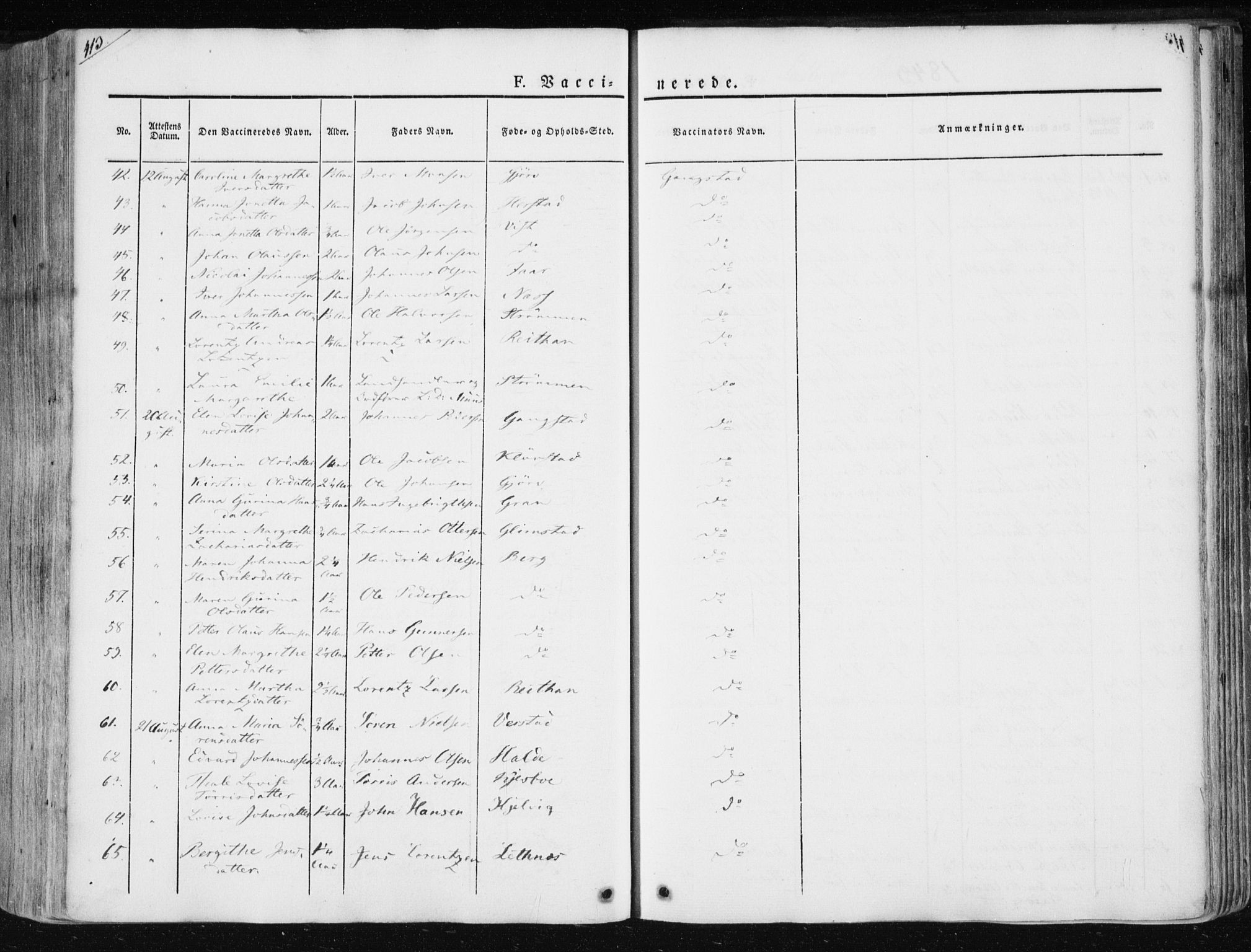 Ministerialprotokoller, klokkerbøker og fødselsregistre - Nord-Trøndelag, AV/SAT-A-1458/730/L0280: Parish register (official) no. 730A07 /1, 1840-1854, p. 413