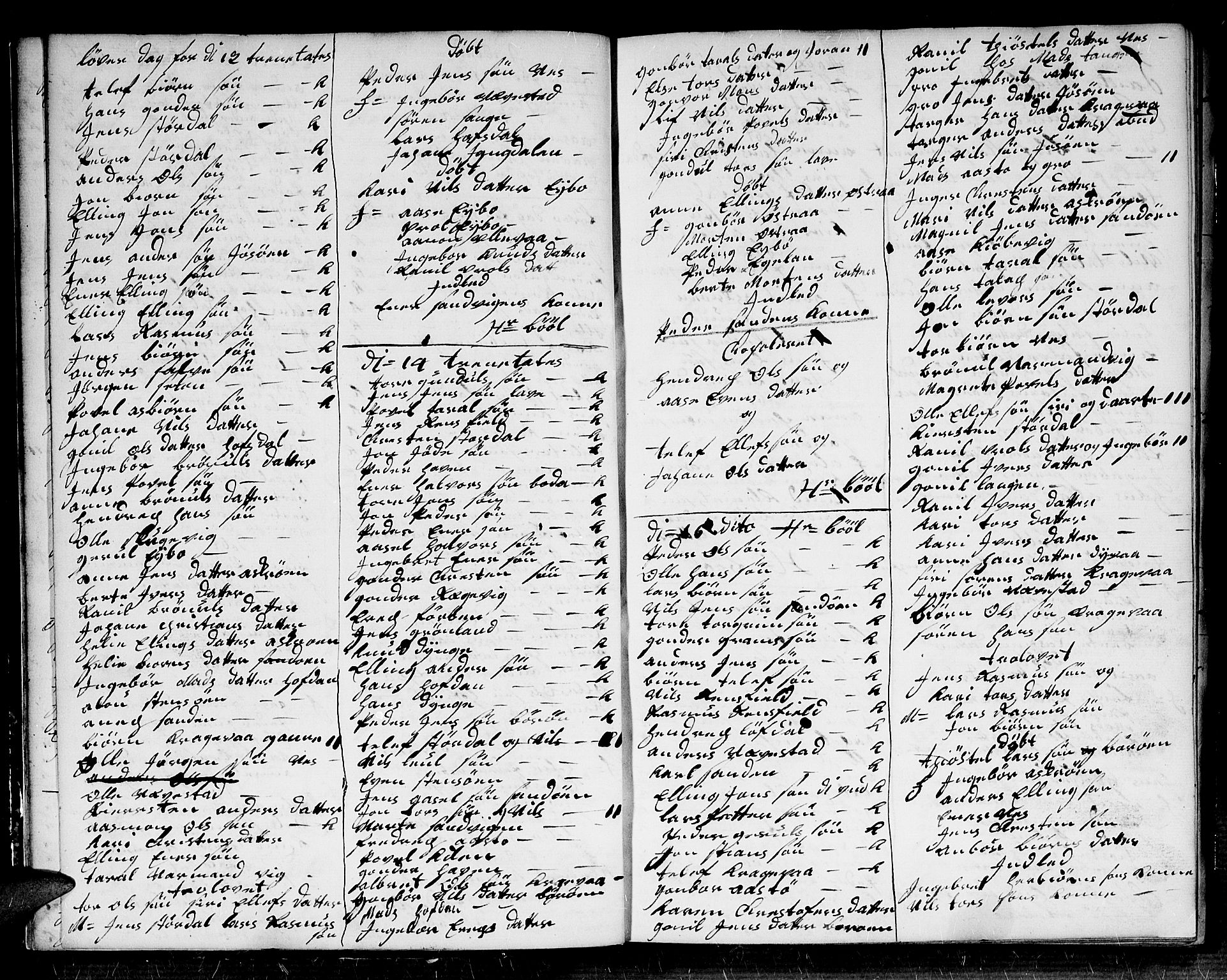 Dypvåg sokneprestkontor, AV/SAK-1111-0007/F/Fb/Fba/L0006: Parish register (copy) no. B 6, 1746-1762, p. 9