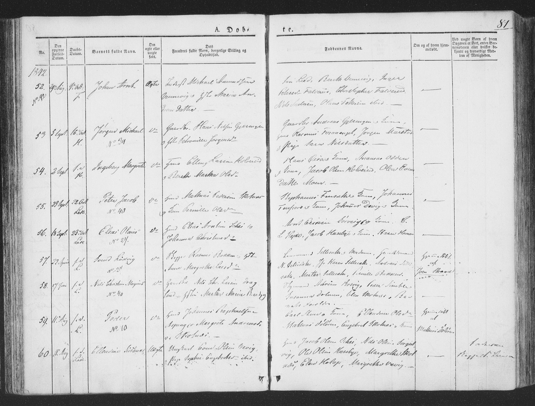 Ministerialprotokoller, klokkerbøker og fødselsregistre - Nord-Trøndelag, SAT/A-1458/780/L0639: Parish register (official) no. 780A04, 1830-1844, p. 81