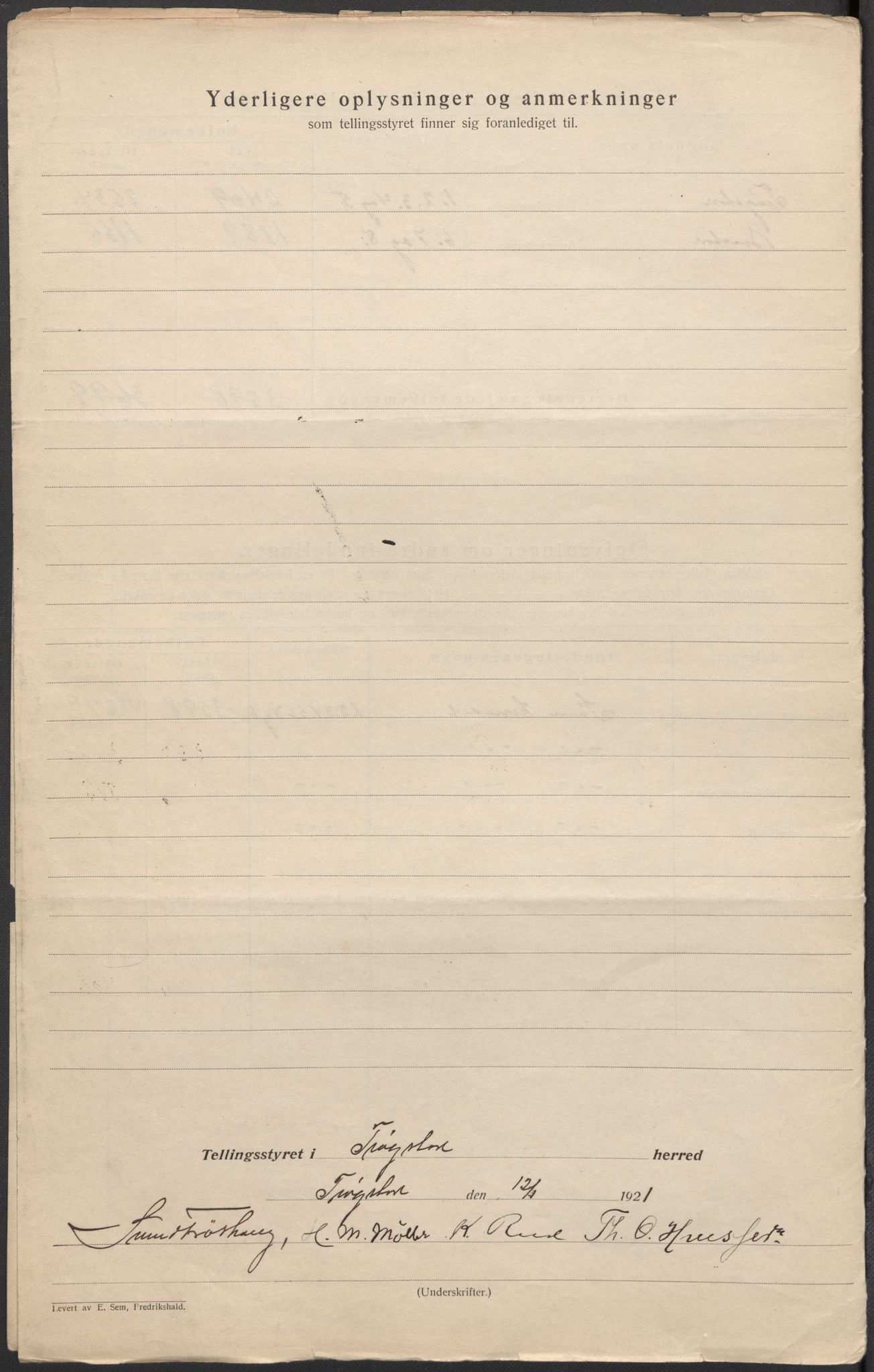 SAO, 1920 census for Trøgstad, 1920, p. 4