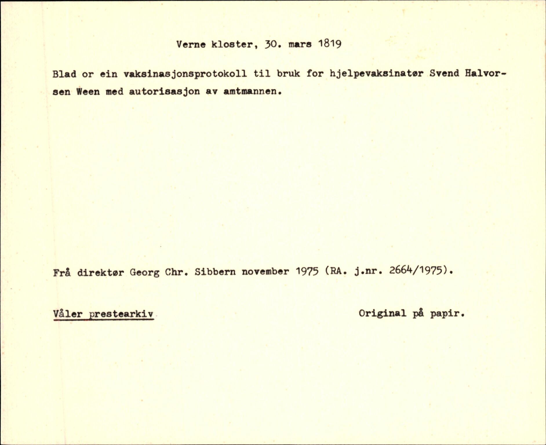 Riksarkivets diplomsamling, AV/RA-EA-5965/F35/F35k/L0001: Regestsedler: Prestearkiver fra Østfold og Akershus, p. 825