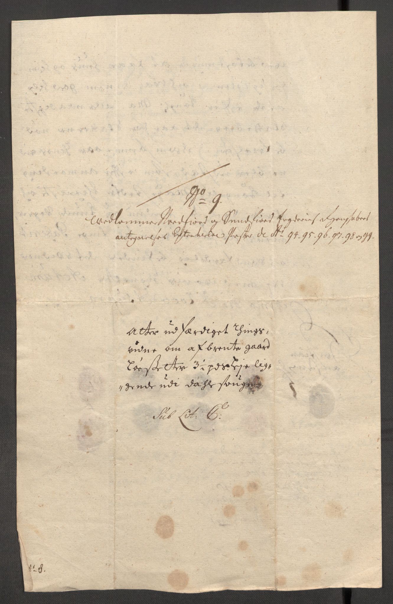 Rentekammeret inntil 1814, Reviderte regnskaper, Fogderegnskap, AV/RA-EA-4092/R53/L3424: Fogderegnskap Sunn- og Nordfjord, 1699, p. 577