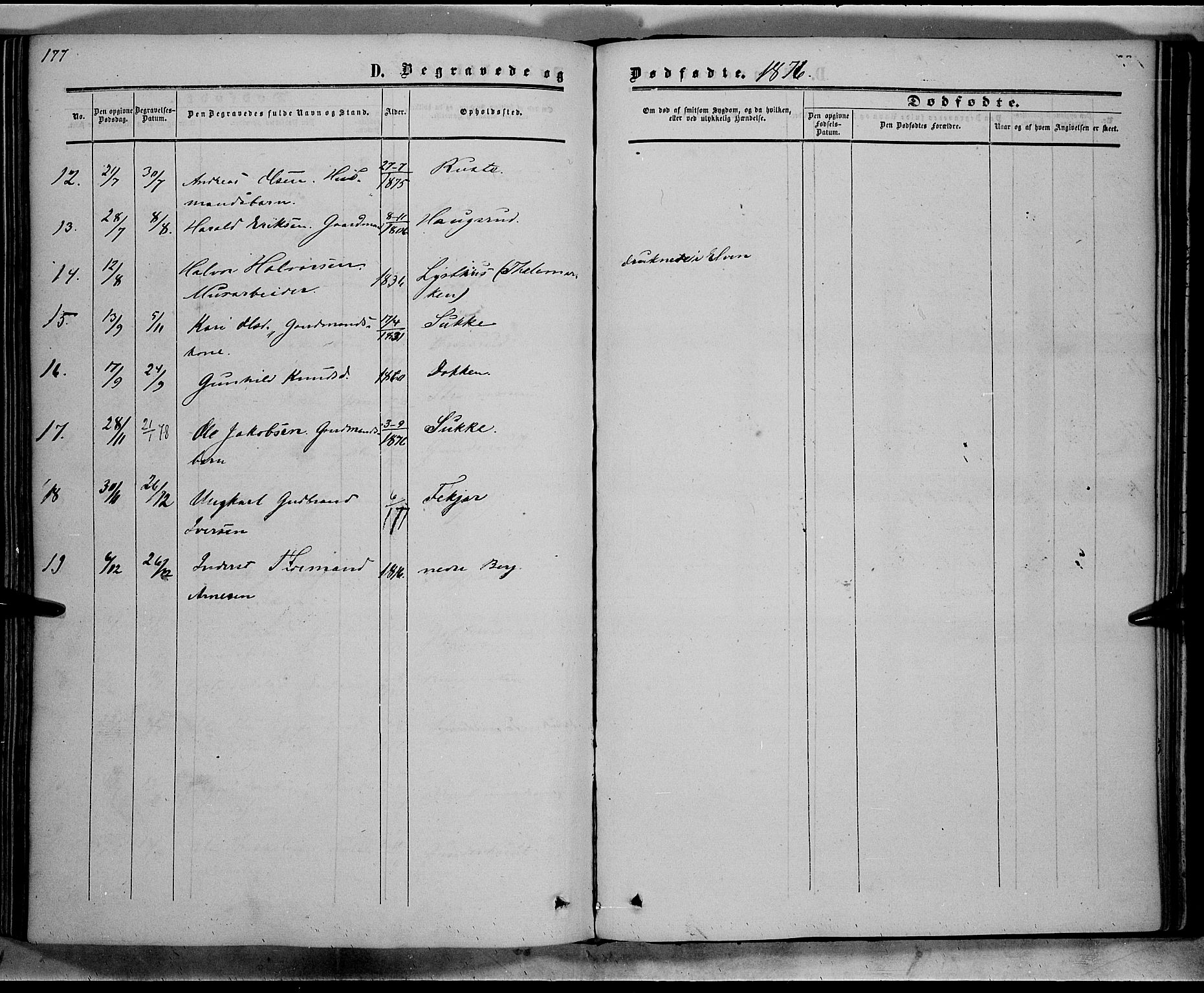 Sør-Aurdal prestekontor, SAH/PREST-128/H/Ha/Haa/L0007: Parish register (official) no. 7, 1849-1876, p. 177
