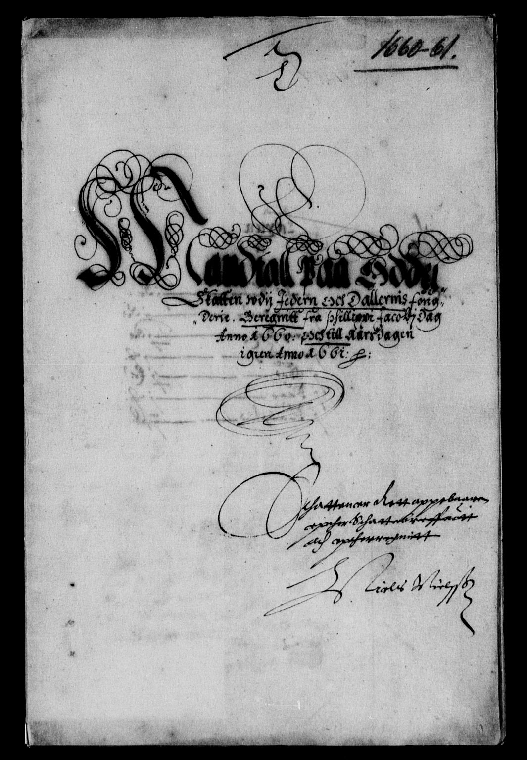 Rentekammeret inntil 1814, Reviderte regnskaper, Lensregnskaper, AV/RA-EA-5023/R/Rb/Rbs/L0042: Stavanger len, 1659-1661