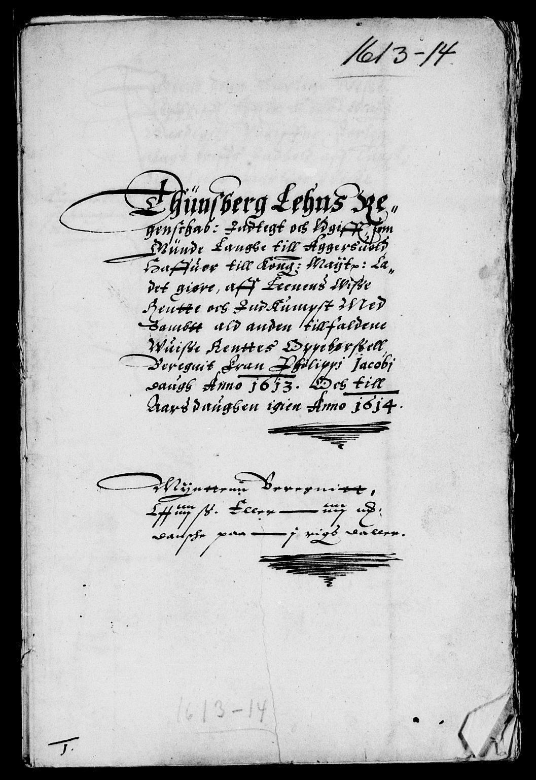 Rentekammeret inntil 1814, Reviderte regnskaper, Lensregnskaper, AV/RA-EA-5023/R/Rb/Rbo/L0002: Tønsberg len, 1612-1614