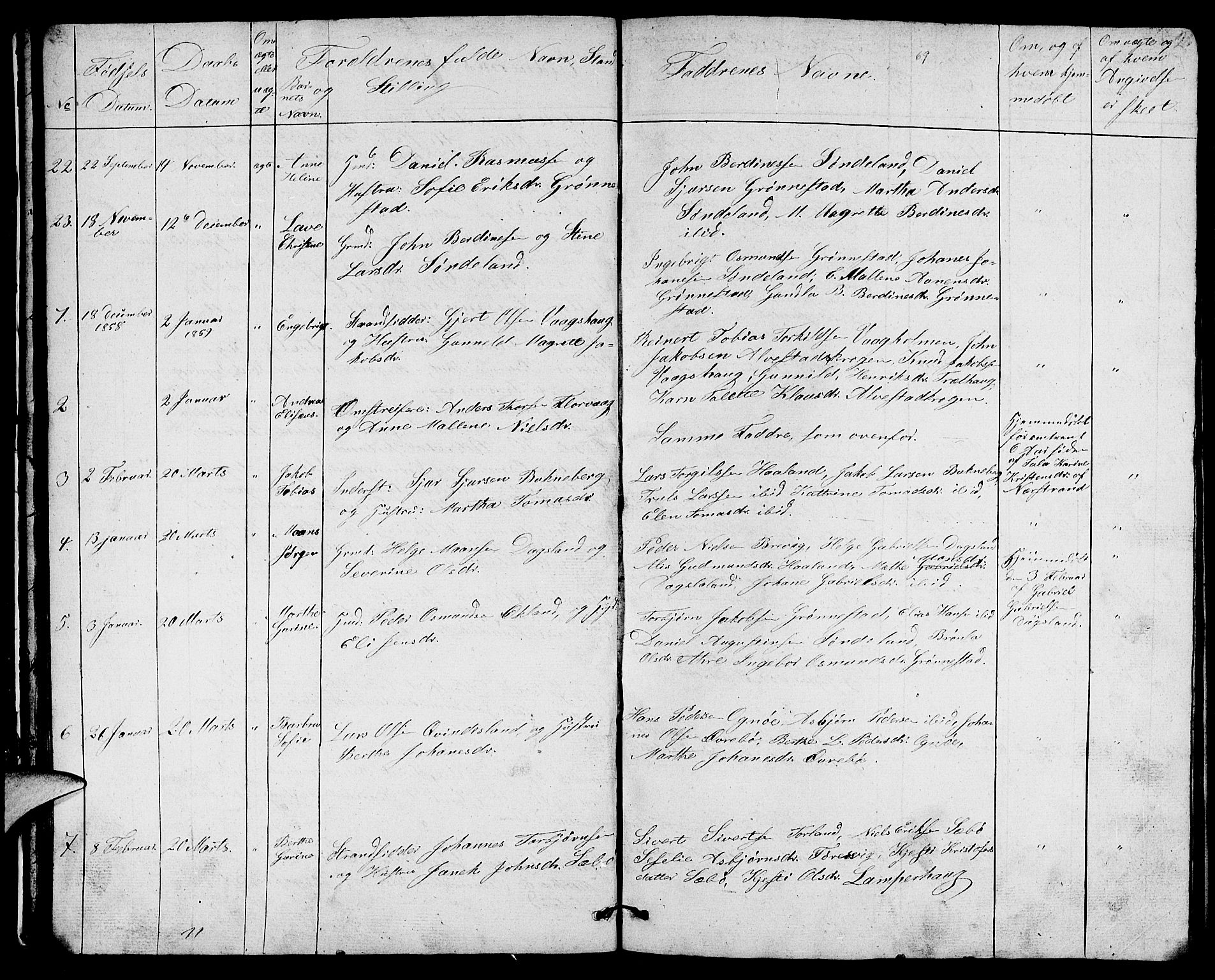 Tysvær sokneprestkontor, SAST/A -101864/H/Ha/Hab/L0001: Parish register (copy) no. B 1, 1851-1887, p. 26