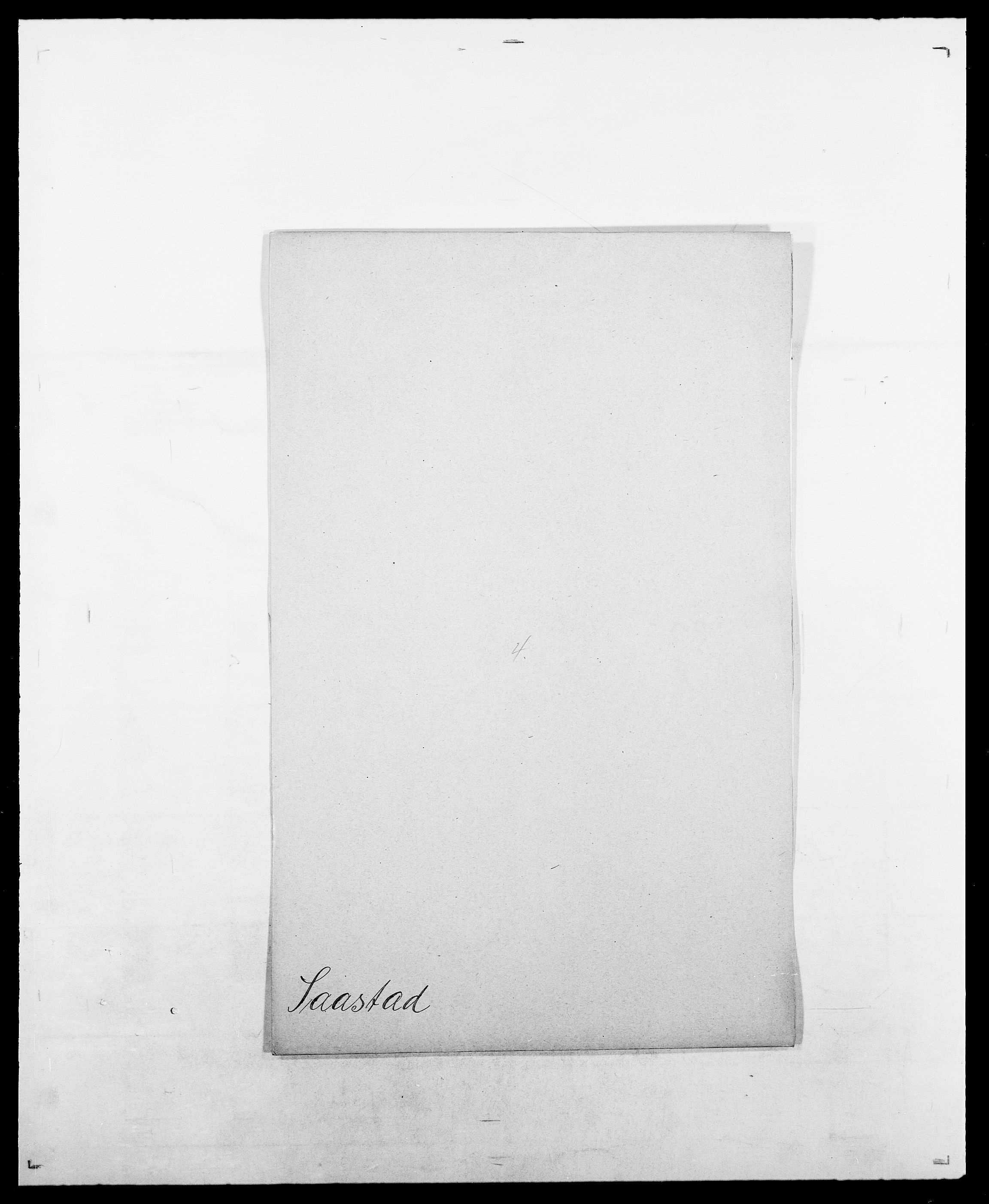 Delgobe, Charles Antoine - samling, SAO/PAO-0038/D/Da/L0034: Saabye - Schmincke, p. 8
