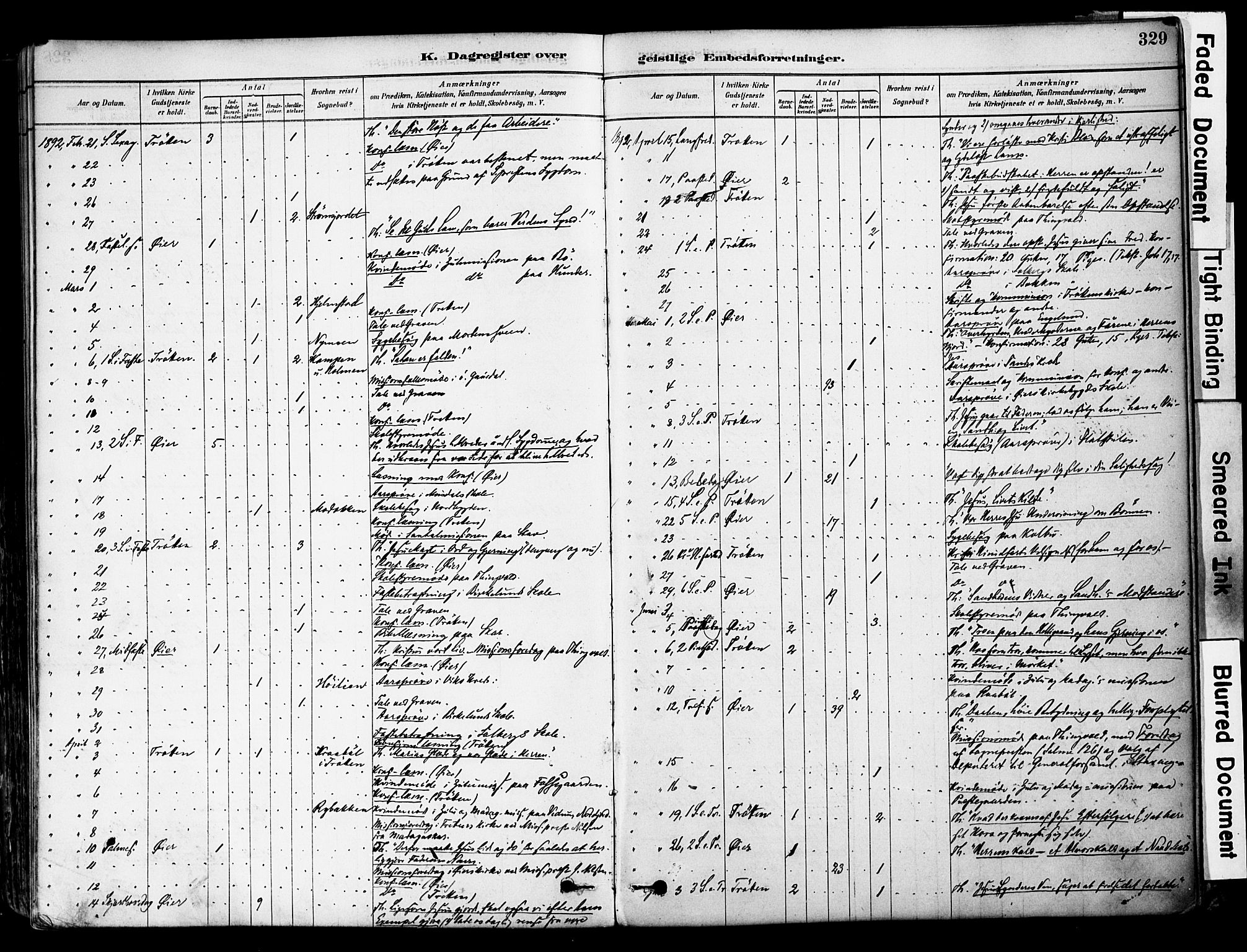 Øyer prestekontor, AV/SAH-PREST-084/H/Ha/Haa/L0008: Parish register (official) no. 8, 1878-1897, p. 329