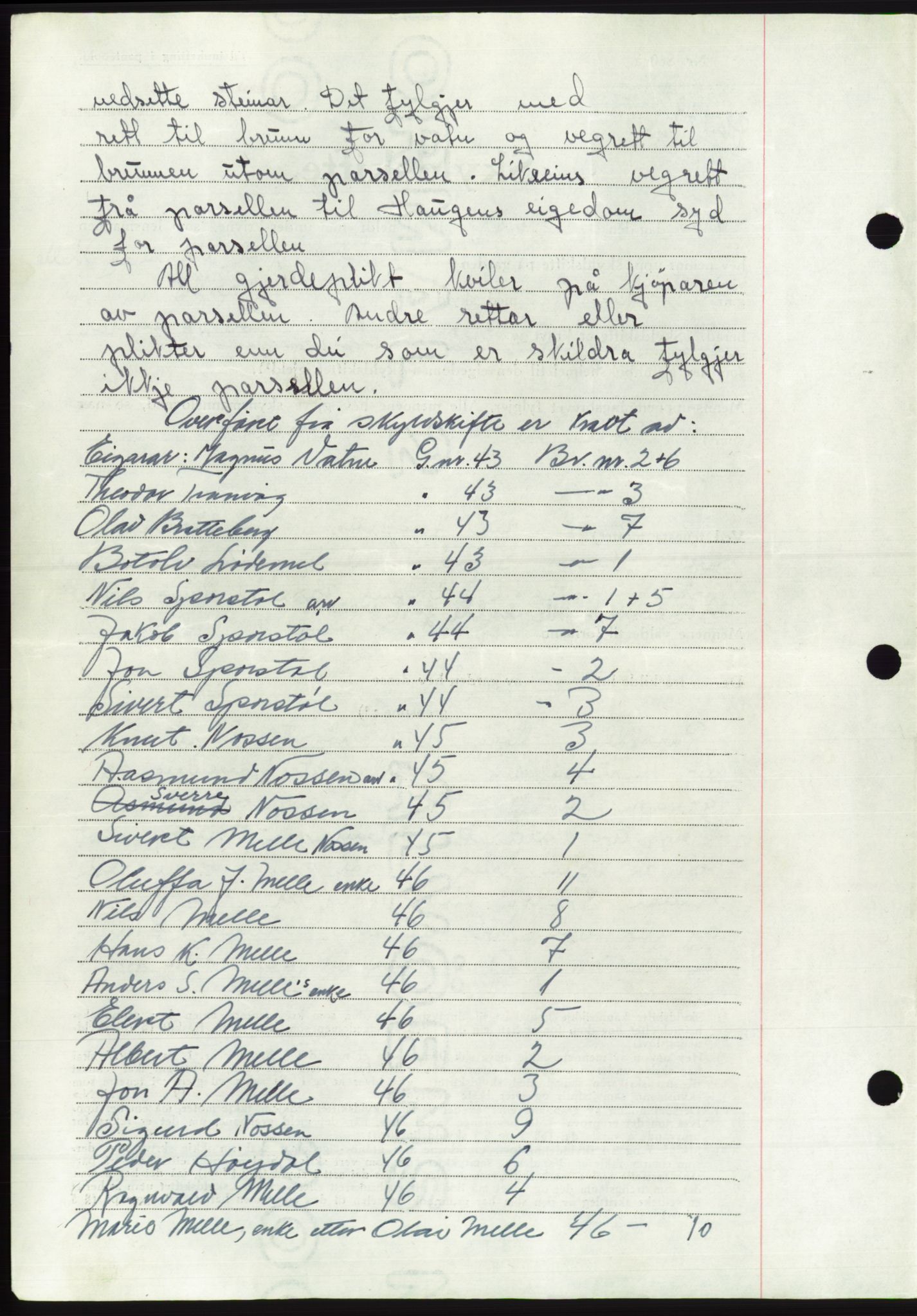 Søre Sunnmøre sorenskriveri, AV/SAT-A-4122/1/2/2C/L0090: Mortgage book no. 16A, 1951-1951, Diary no: : 1782/1951