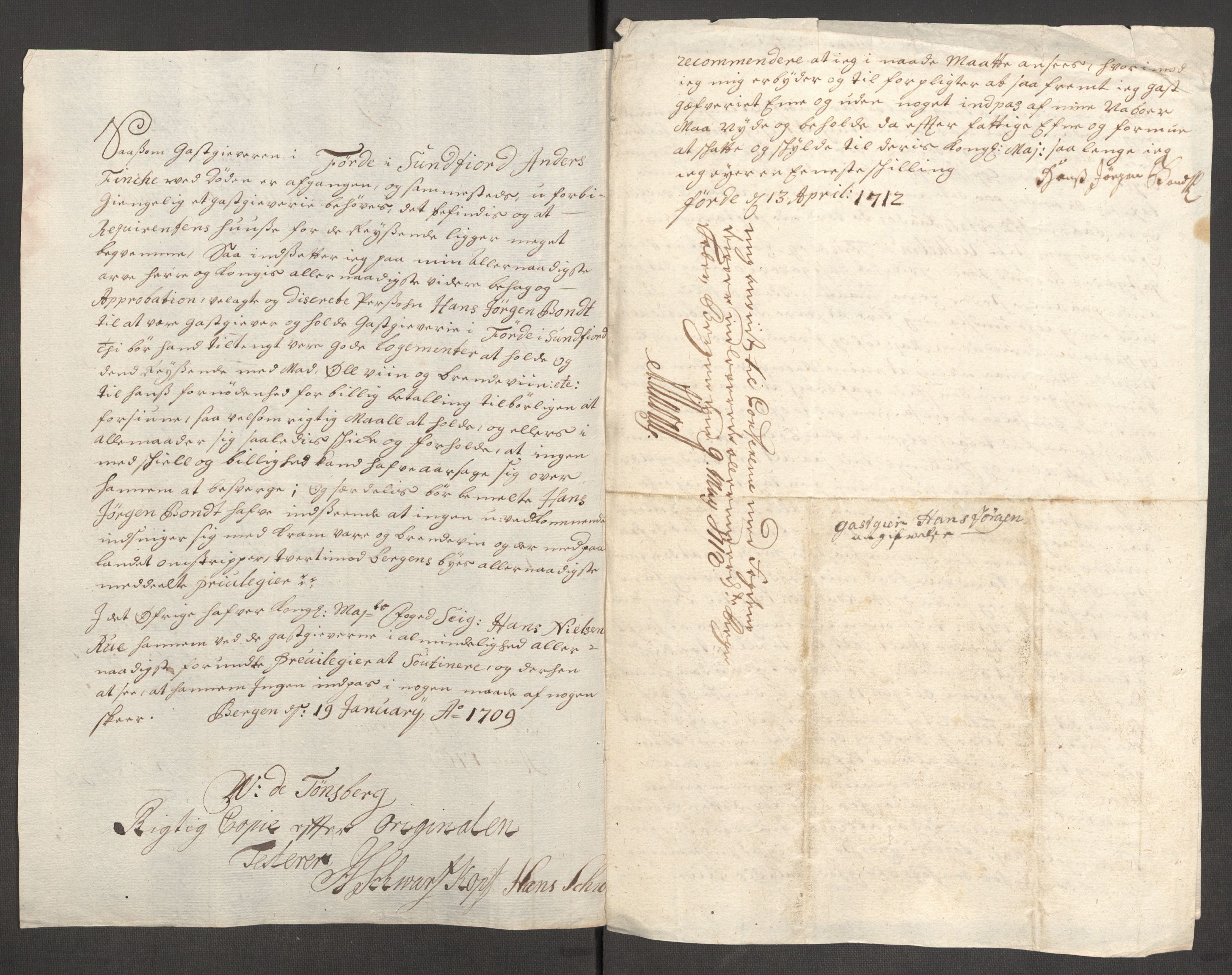 Rentekammeret inntil 1814, Reviderte regnskaper, Fogderegnskap, AV/RA-EA-4092/R53/L3434: Fogderegnskap Sunn- og Nordfjord, 1711, p. 24