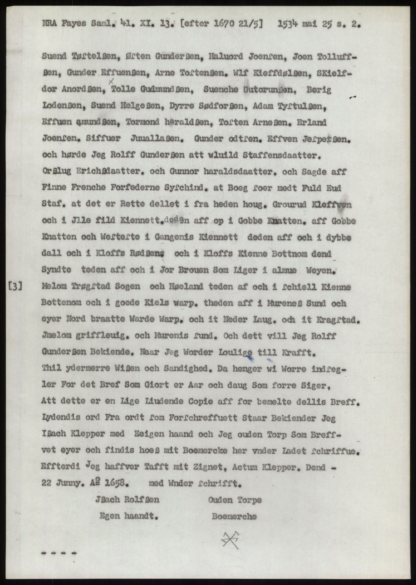 Samlinger til kildeutgivelse, Diplomavskriftsamlingen, AV/RA-EA-4053/H/Ha, p. 117