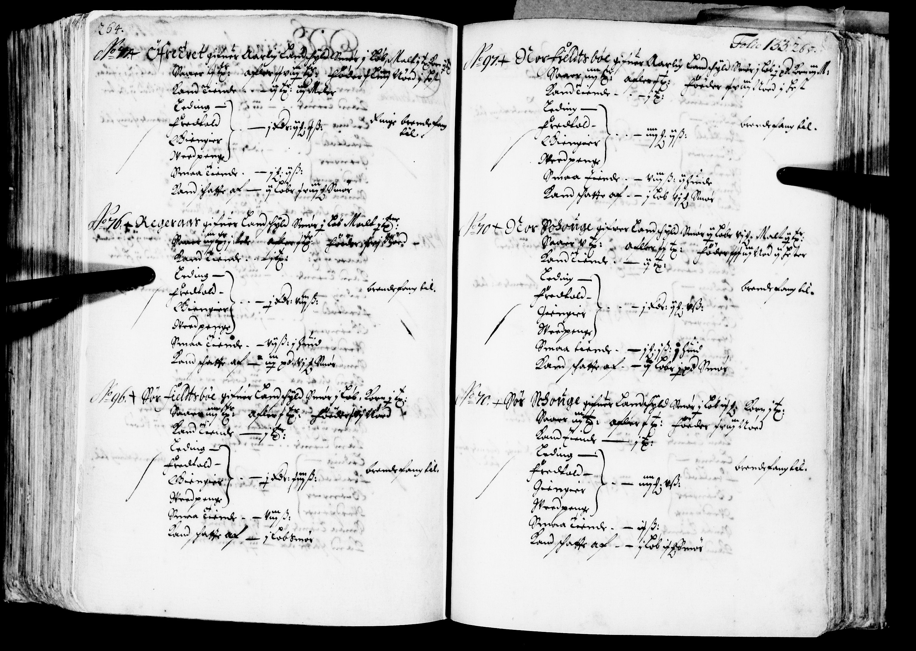 Rentekammeret inntil 1814, Realistisk ordnet avdeling, RA/EA-4070/N/Nb/Nba/L0039: Nordhordland fogderi, 1667, p. 132b-133a