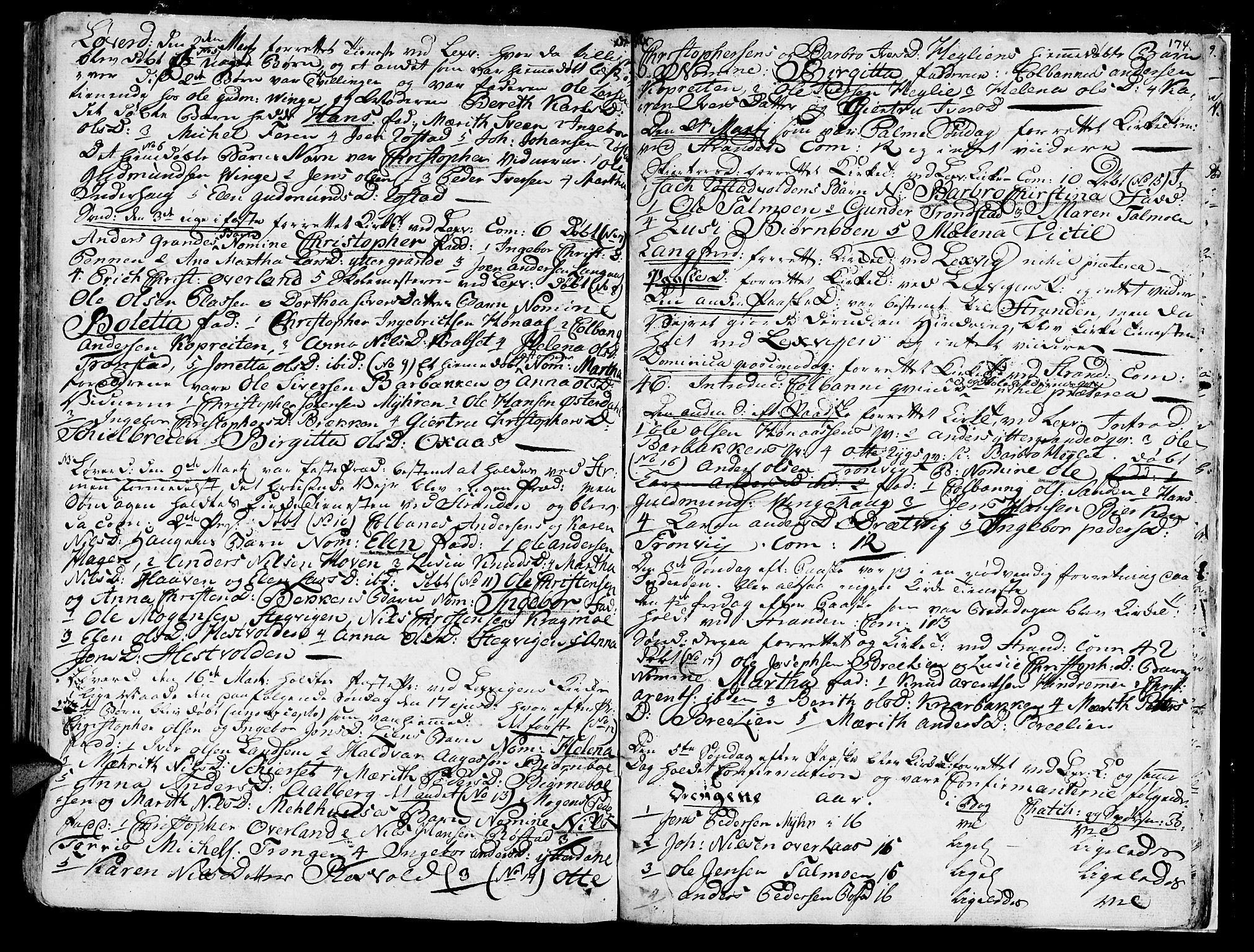 Ministerialprotokoller, klokkerbøker og fødselsregistre - Nord-Trøndelag, SAT/A-1458/701/L0003: Parish register (official) no. 701A03, 1751-1783, p. 174