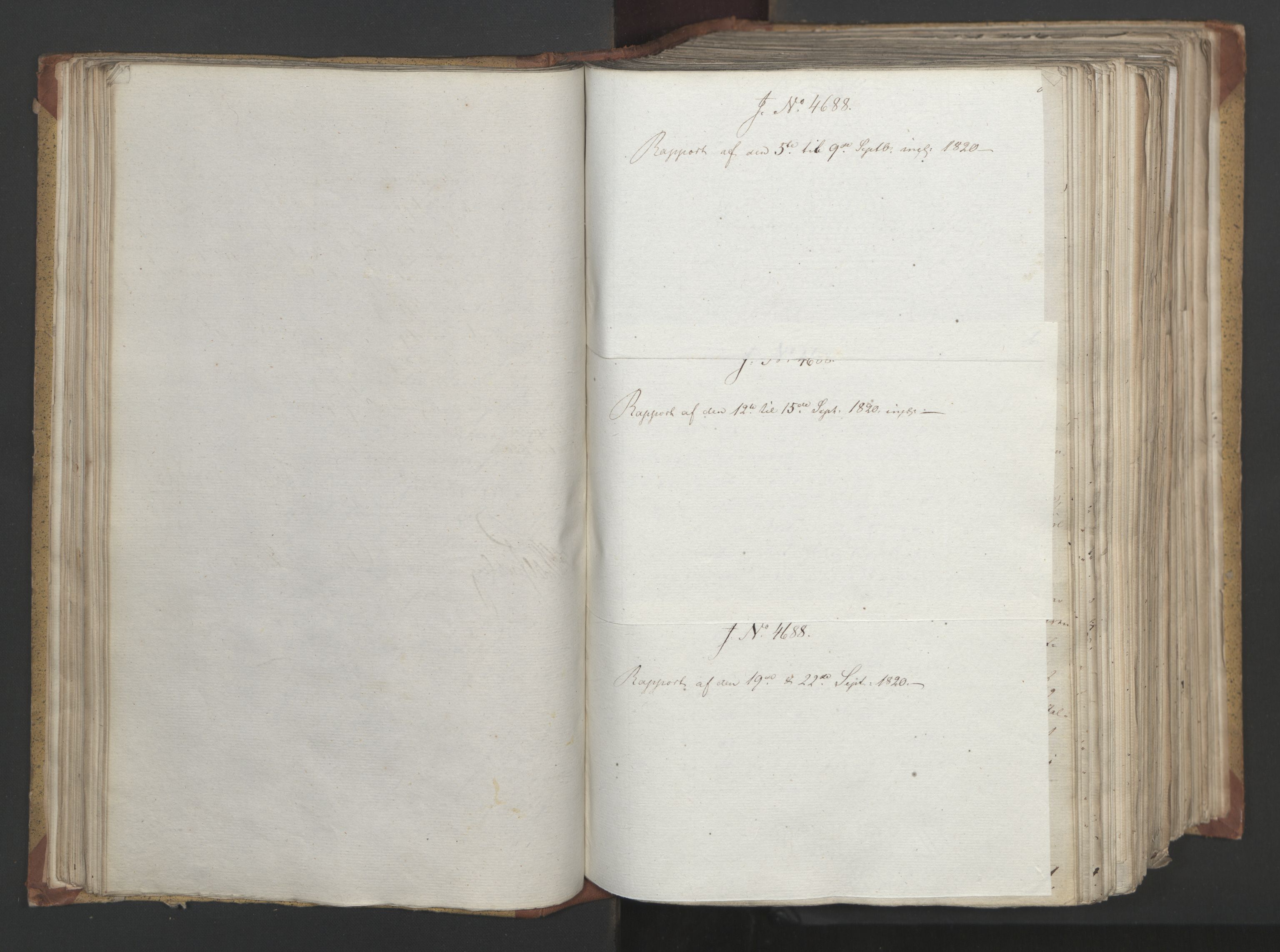 Statsrådsavdelingen i Stockholm, AV/RA-S-1003/D/Da/L0024: Regjeringsinnstillinger nr. 4663-4873, 1820, p. 72