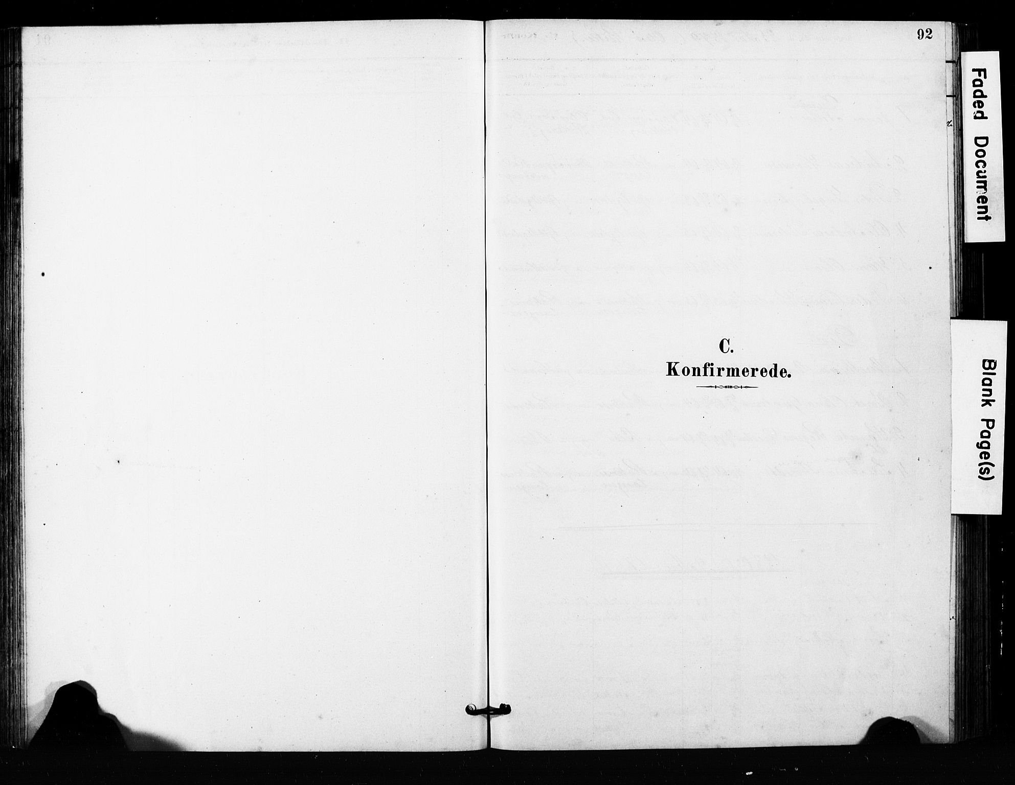 Ministerialprotokoller, klokkerbøker og fødselsregistre - Møre og Romsdal, SAT/A-1454/563/L0737: Parish register (copy) no. 563C01, 1878-1916, p. 92