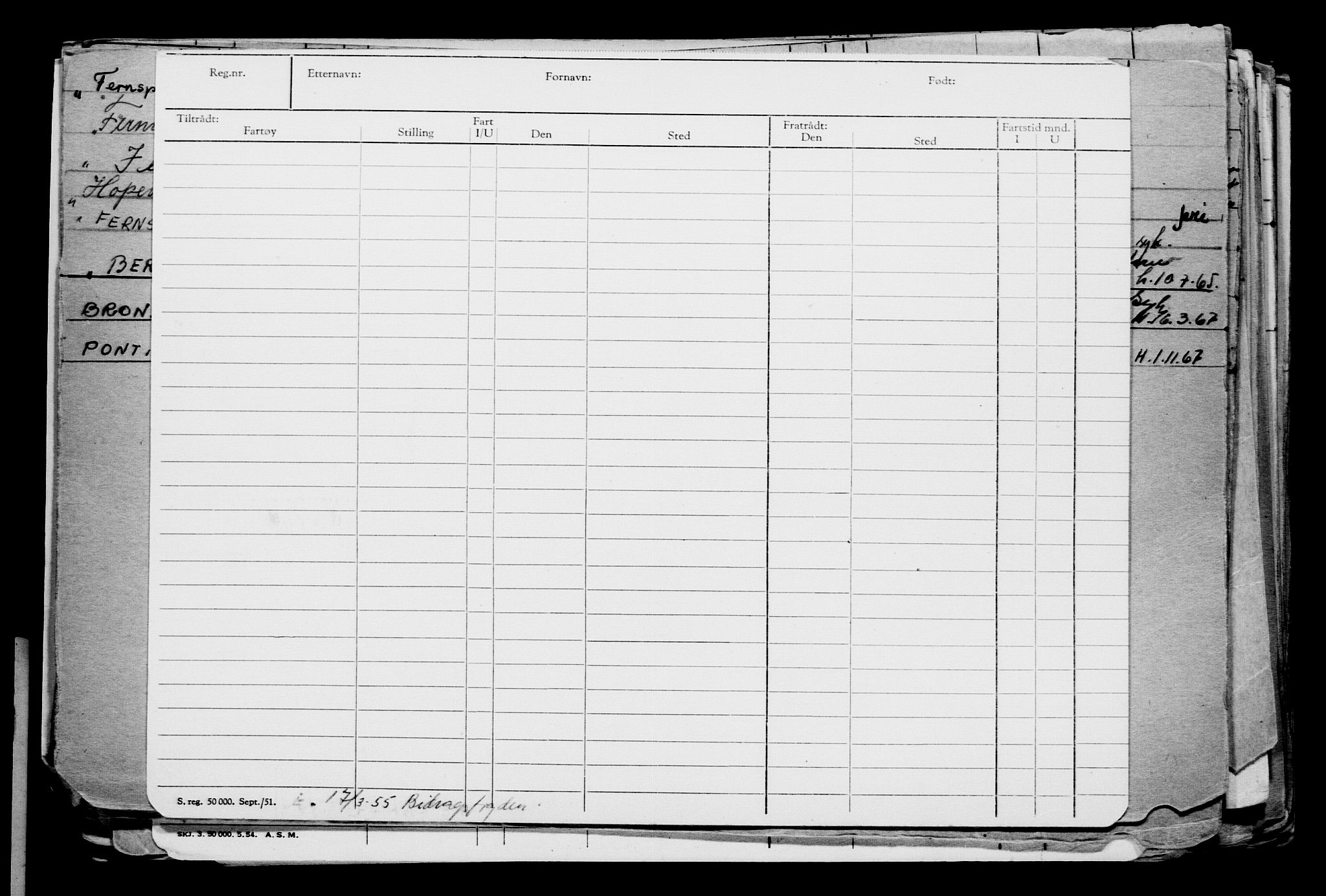 Direktoratet for sjømenn, AV/RA-S-3545/G/Gb/L0073: Hovedkort, 1907, p. 316