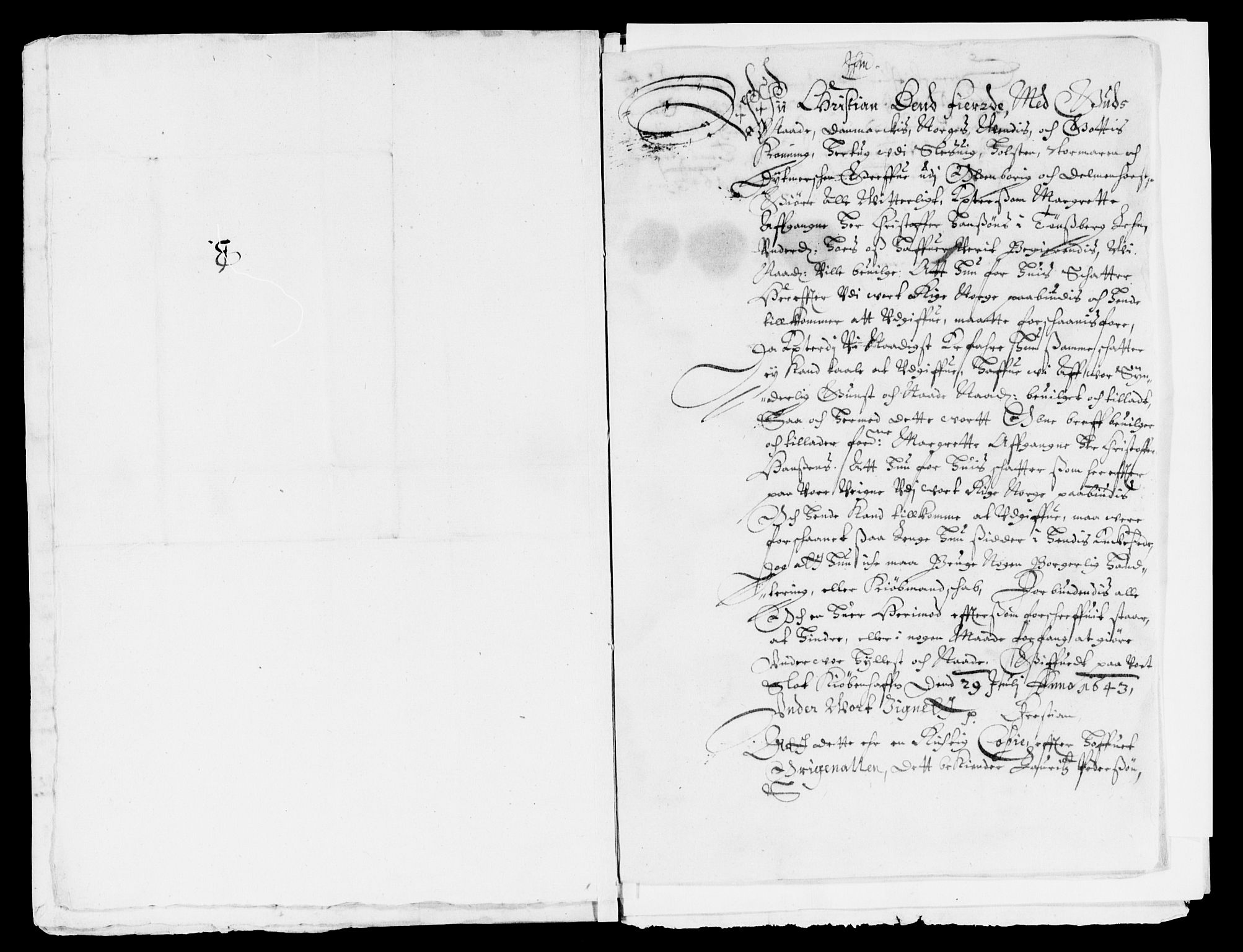 Rentekammeret inntil 1814, Reviderte regnskaper, Lensregnskaper, AV/RA-EA-5023/R/Rb/Rbo/L0024: Tønsberg len, 1642-1644