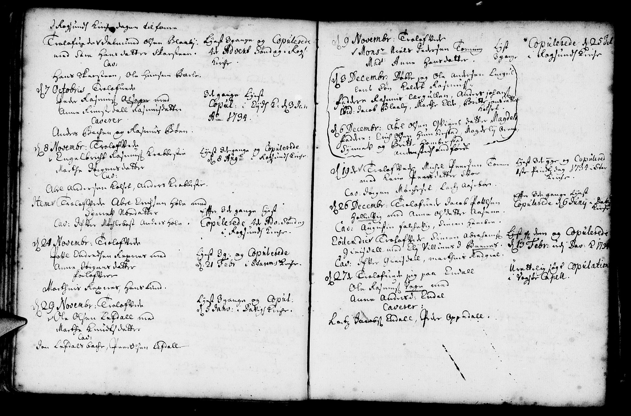 Davik sokneprestembete, AV/SAB-A-79701/H/Haa/Haaa/L0001: Parish register (official) no. A 1, 1710-1742, p. 32