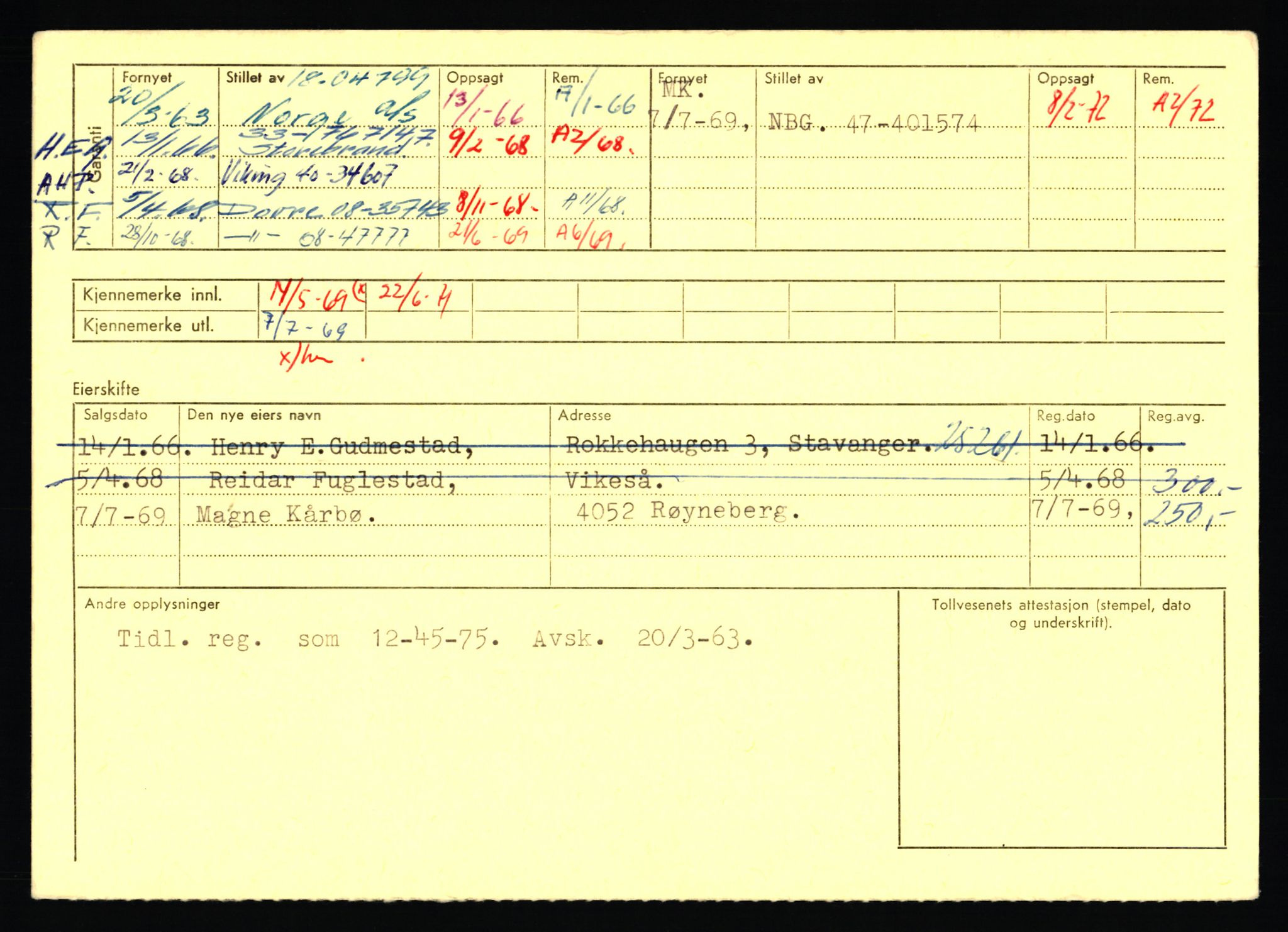 Stavanger trafikkstasjon, AV/SAST-A-101942/0/F/L0019: L-10500 - L-10999, 1930-1971, p. 838