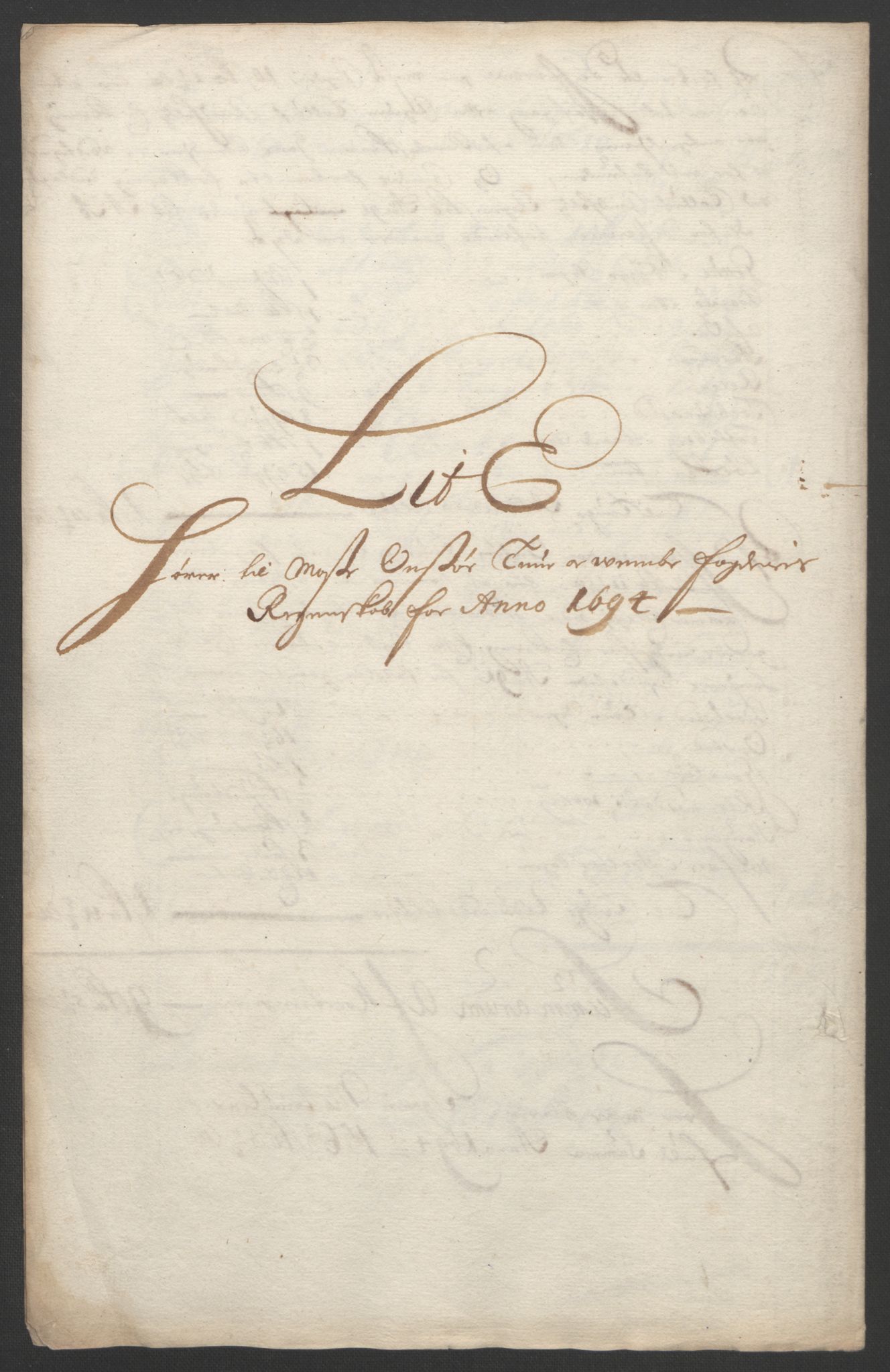 Rentekammeret inntil 1814, Reviderte regnskaper, Fogderegnskap, AV/RA-EA-4092/R03/L0121: Fogderegnskap Onsøy, Tune, Veme og Åbygge fogderi, 1694, p. 100