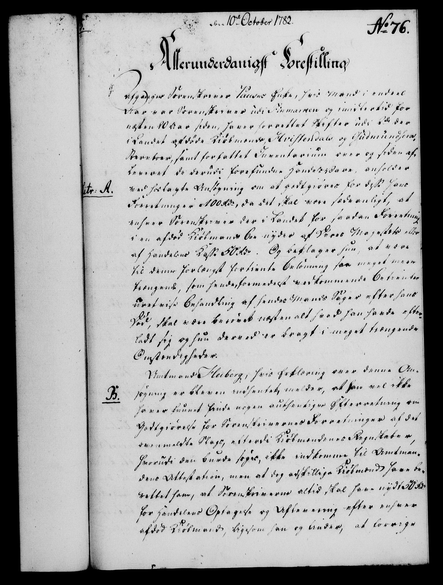 Rentekammeret, Kammerkanselliet, AV/RA-EA-3111/G/Gf/Gfa/L0064: Norsk relasjons- og resolusjonsprotokoll (merket RK 52.64), 1782, p. 594