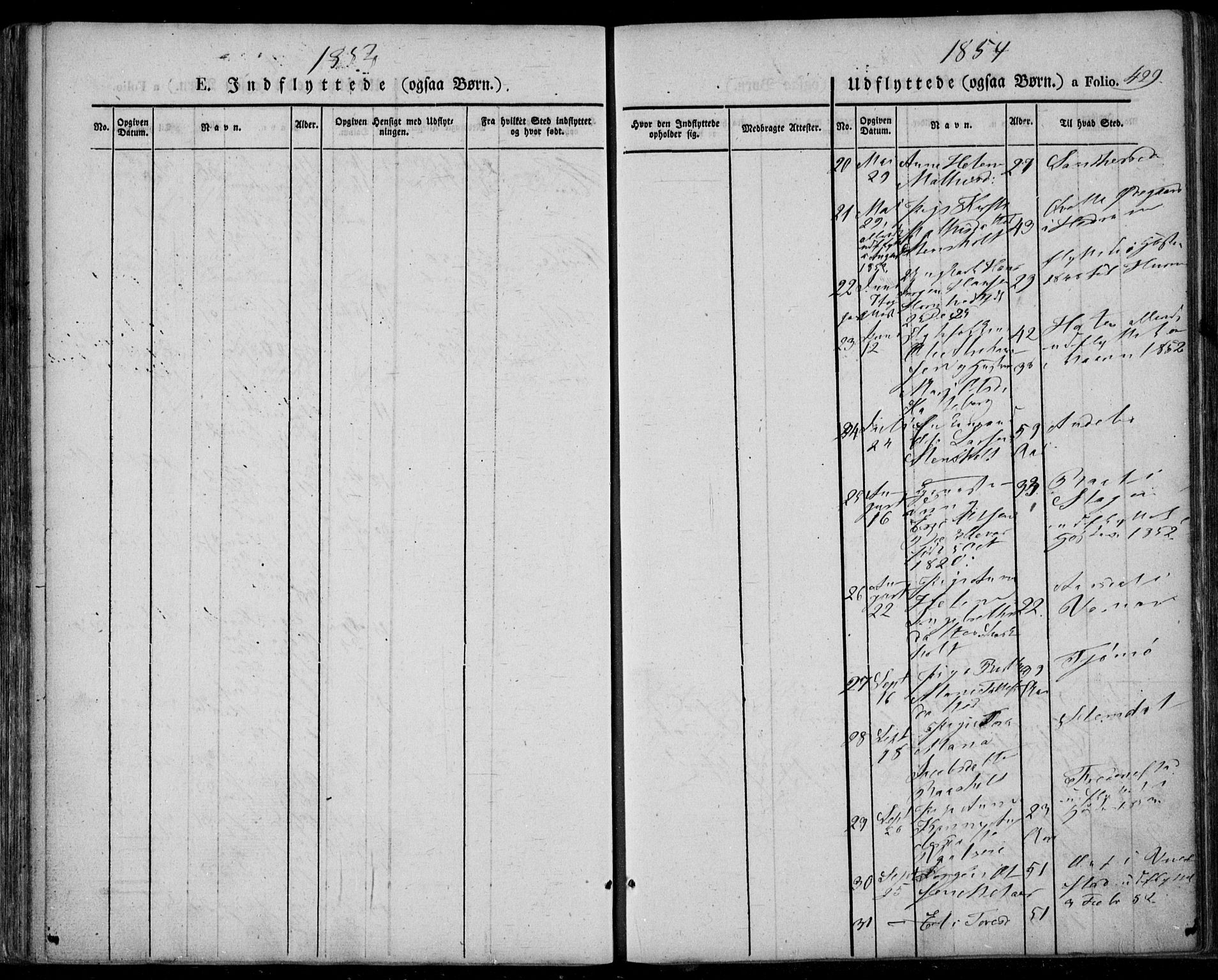 Lardal kirkebøker, AV/SAKO-A-350/F/Fa/L0006: Parish register (official) no. I 6, 1835-1860, p. 429