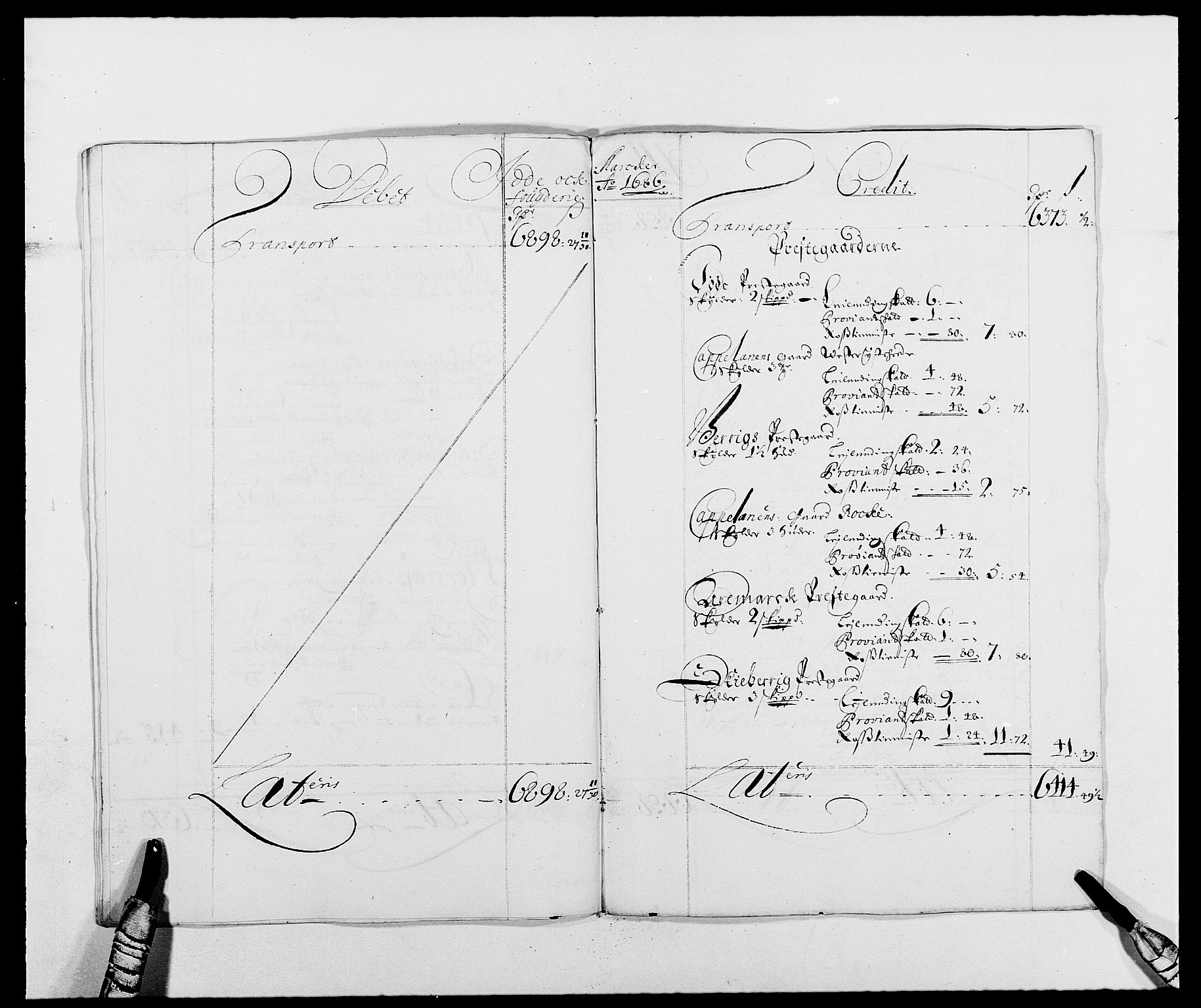 Rentekammeret inntil 1814, Reviderte regnskaper, Fogderegnskap, AV/RA-EA-4092/R01/L0006: Fogderegnskap Idd og Marker, 1685-1686, p. 213