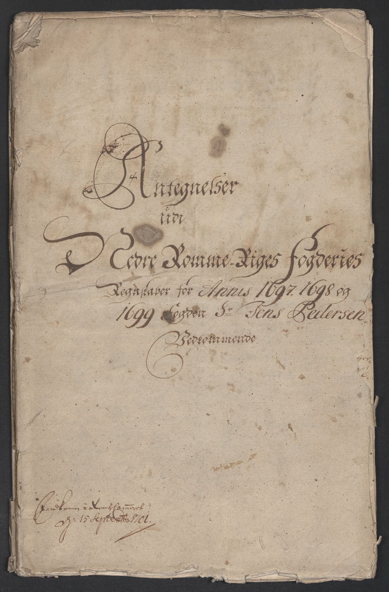 Rentekammeret inntil 1814, Reviderte regnskaper, Fogderegnskap, RA/EA-4092/R11/L0582: Fogderegnskap Nedre Romerike, 1699, p. 216
