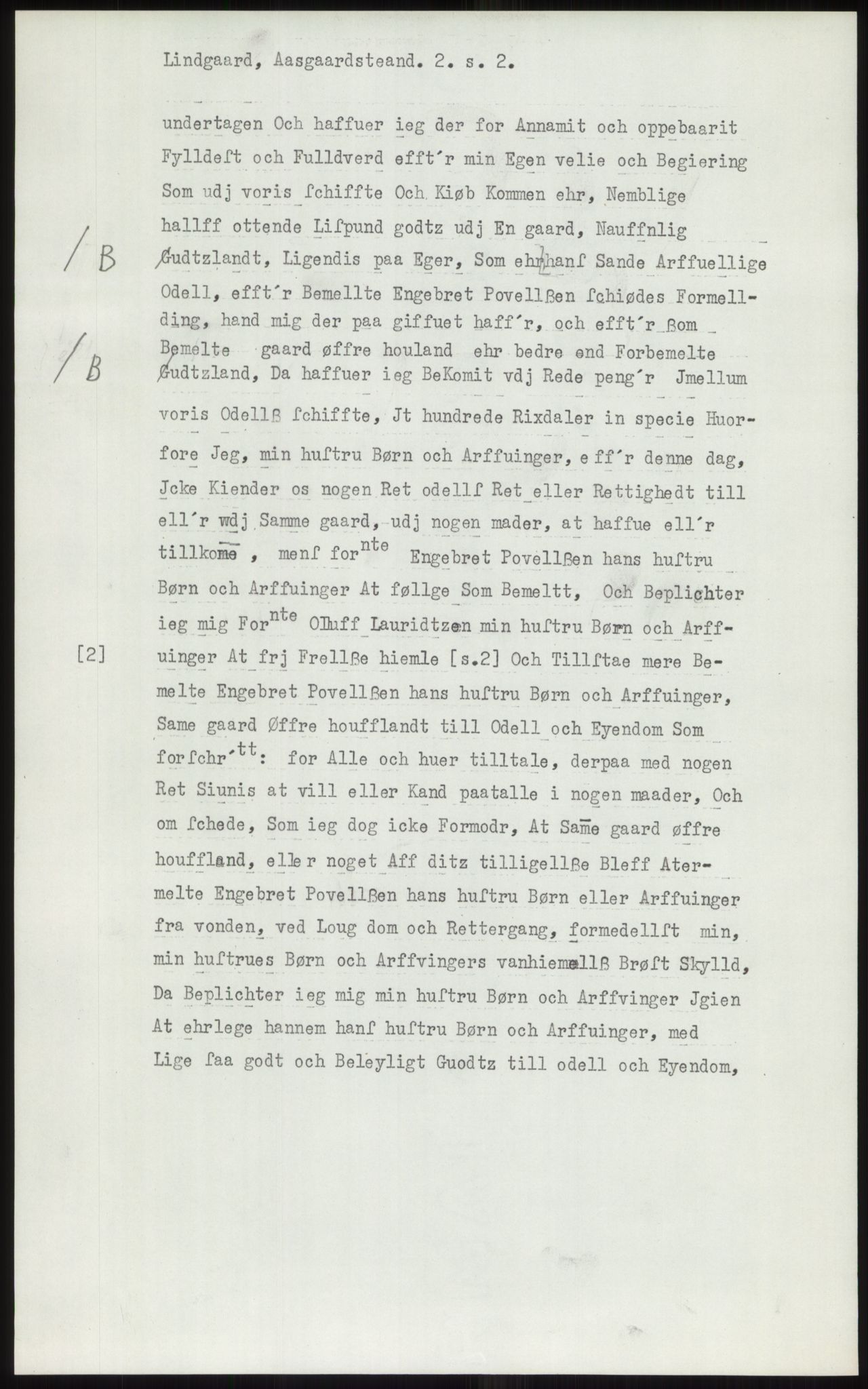 Samlinger til kildeutgivelse, Diplomavskriftsamlingen, AV/RA-EA-4053/H/Ha, p. 311