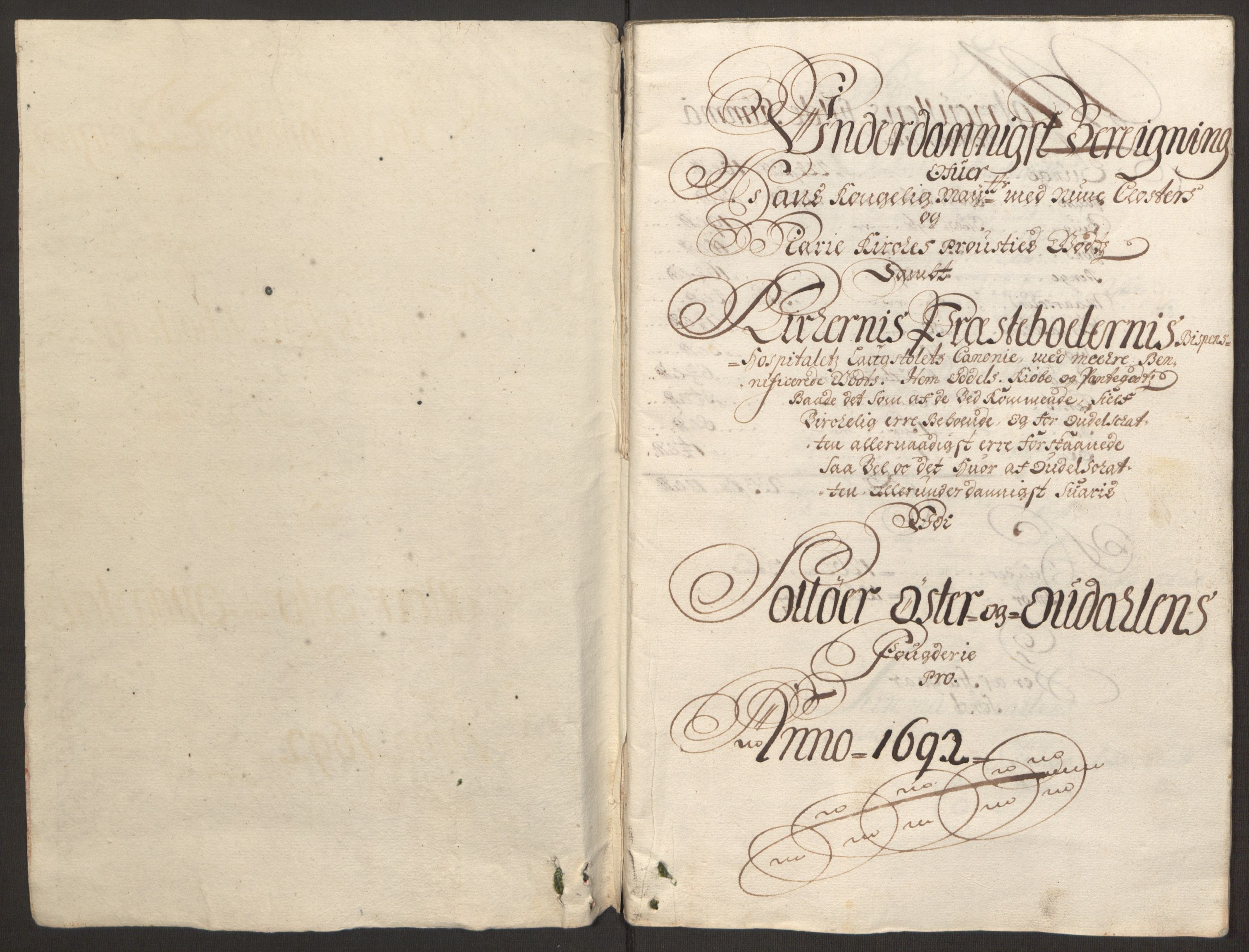 Rentekammeret inntil 1814, Reviderte regnskaper, Fogderegnskap, RA/EA-4092/R13/L0830: Fogderegnskap Solør, Odal og Østerdal, 1692, p. 355