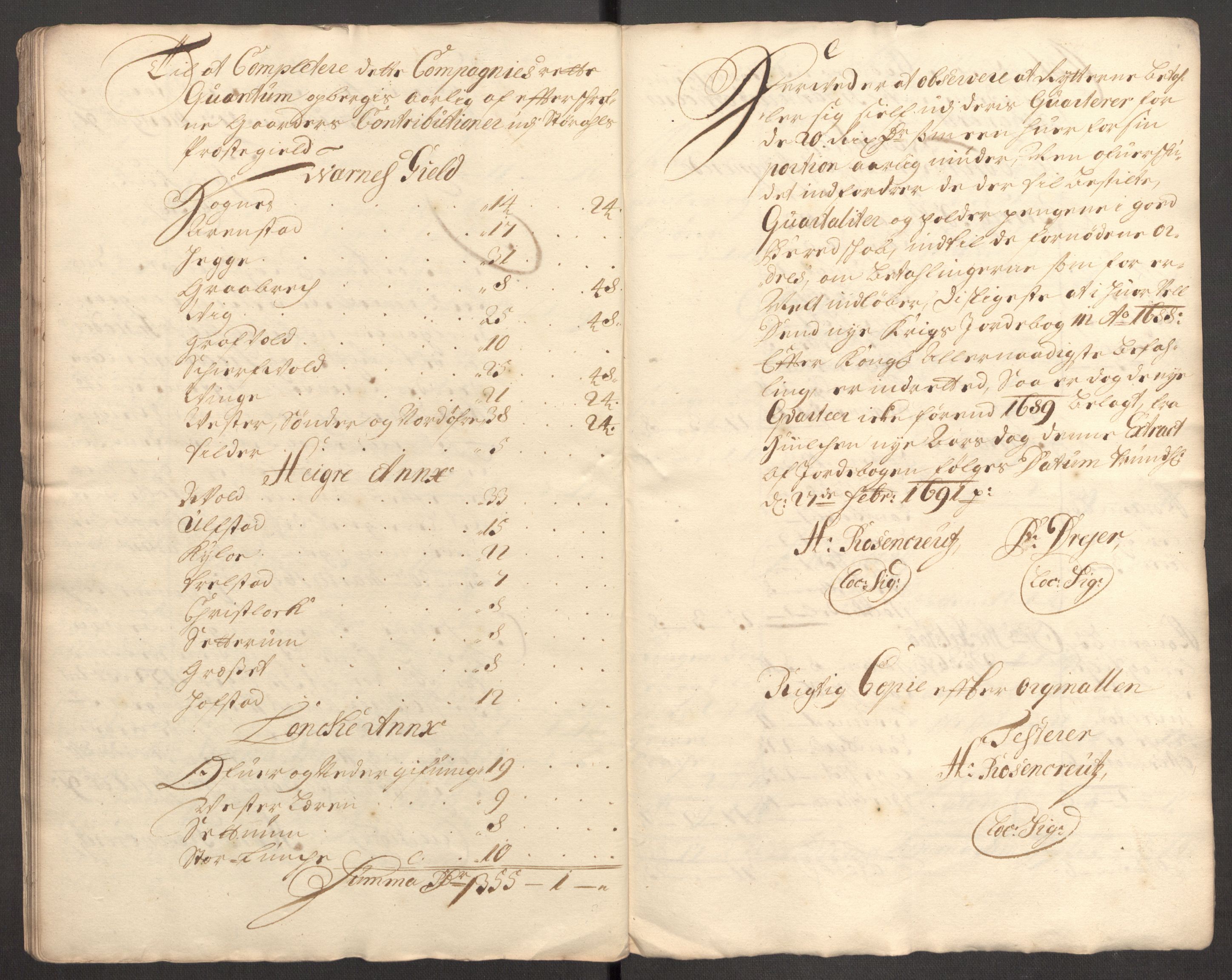 Rentekammeret inntil 1814, Reviderte regnskaper, Fogderegnskap, AV/RA-EA-4092/R62/L4189: Fogderegnskap Stjørdal og Verdal, 1697, p. 220