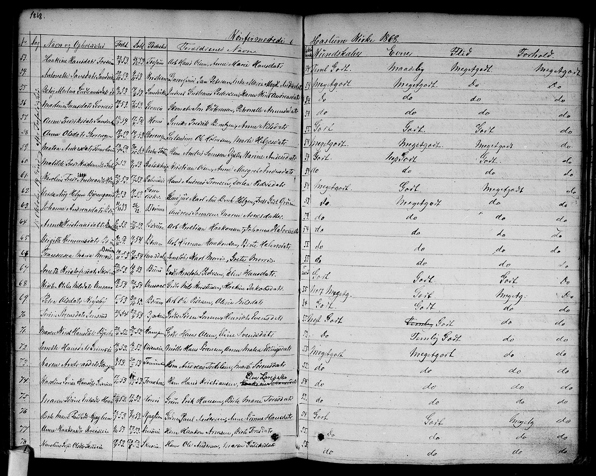 Asker prestekontor Kirkebøker, SAO/A-10256a/F/Fa/L0009: Parish register (official) no. I 9, 1825-1878, p. 256