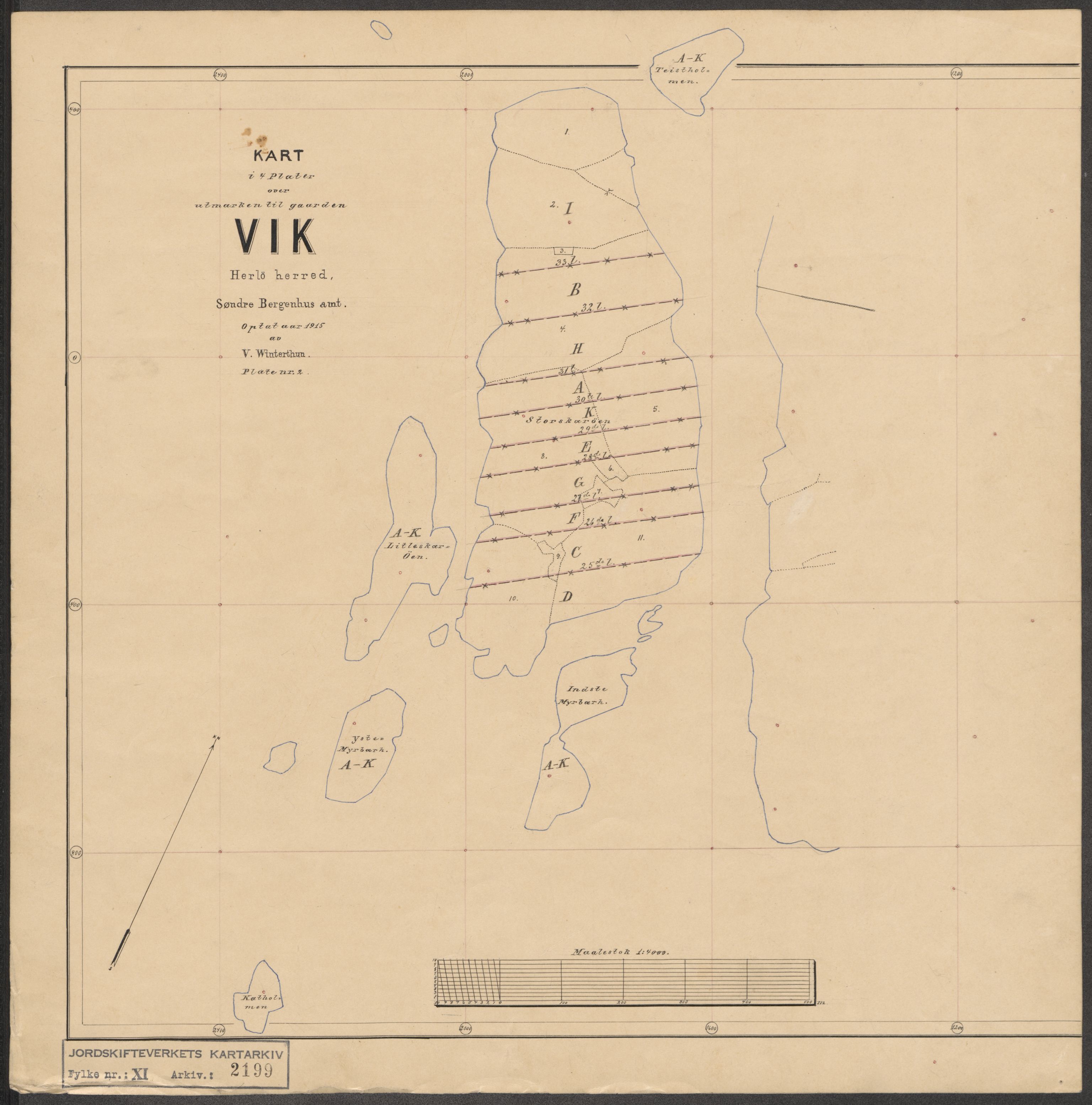Jordskifteverkets kartarkiv, RA/S-3929/T, 1859-1988, p. 2450