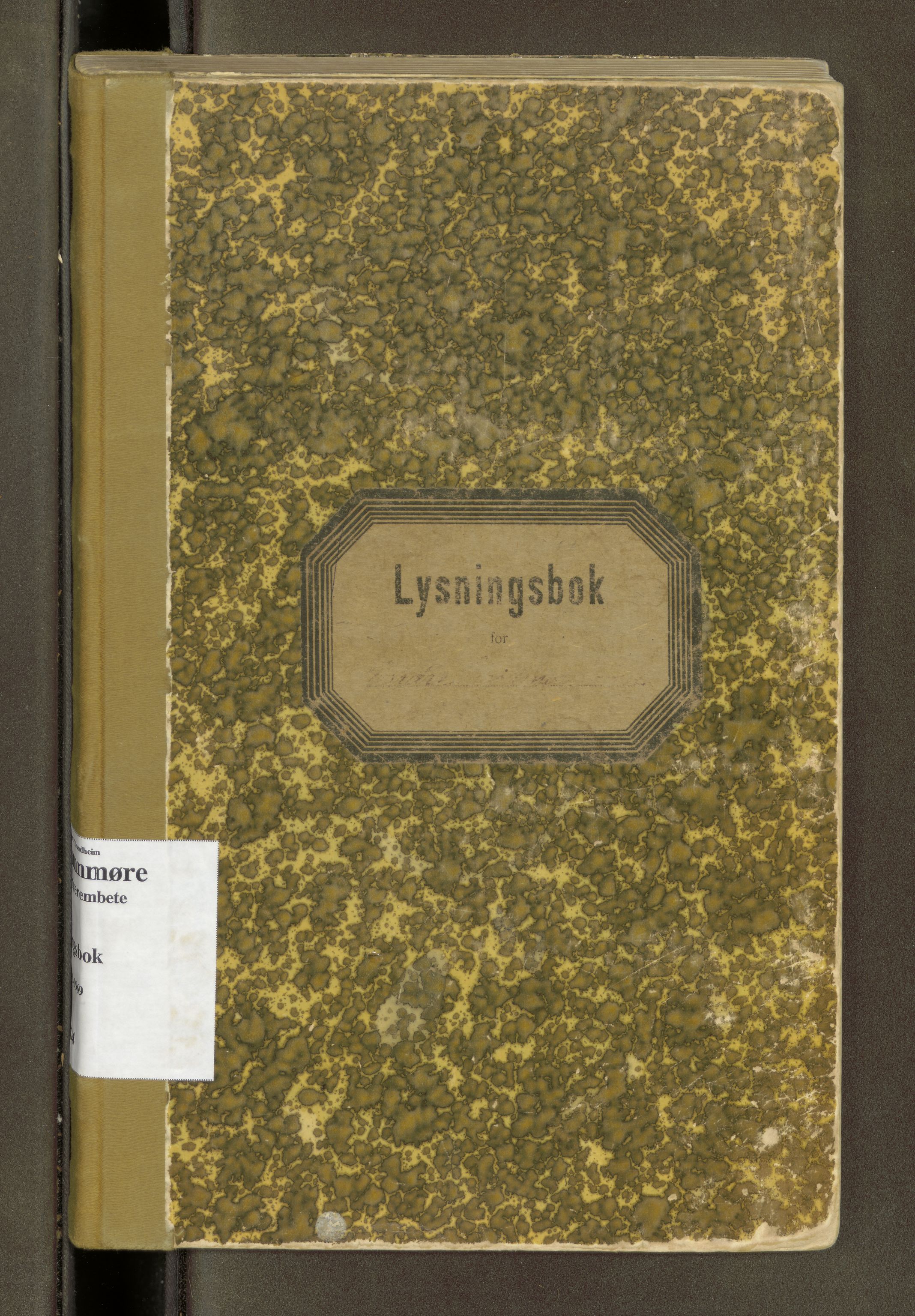 Søre Sunnmøre sorenskriveri, AV/SAT-A-4122/1/6/6D/L0004: Lysingsbok, 1919-1969