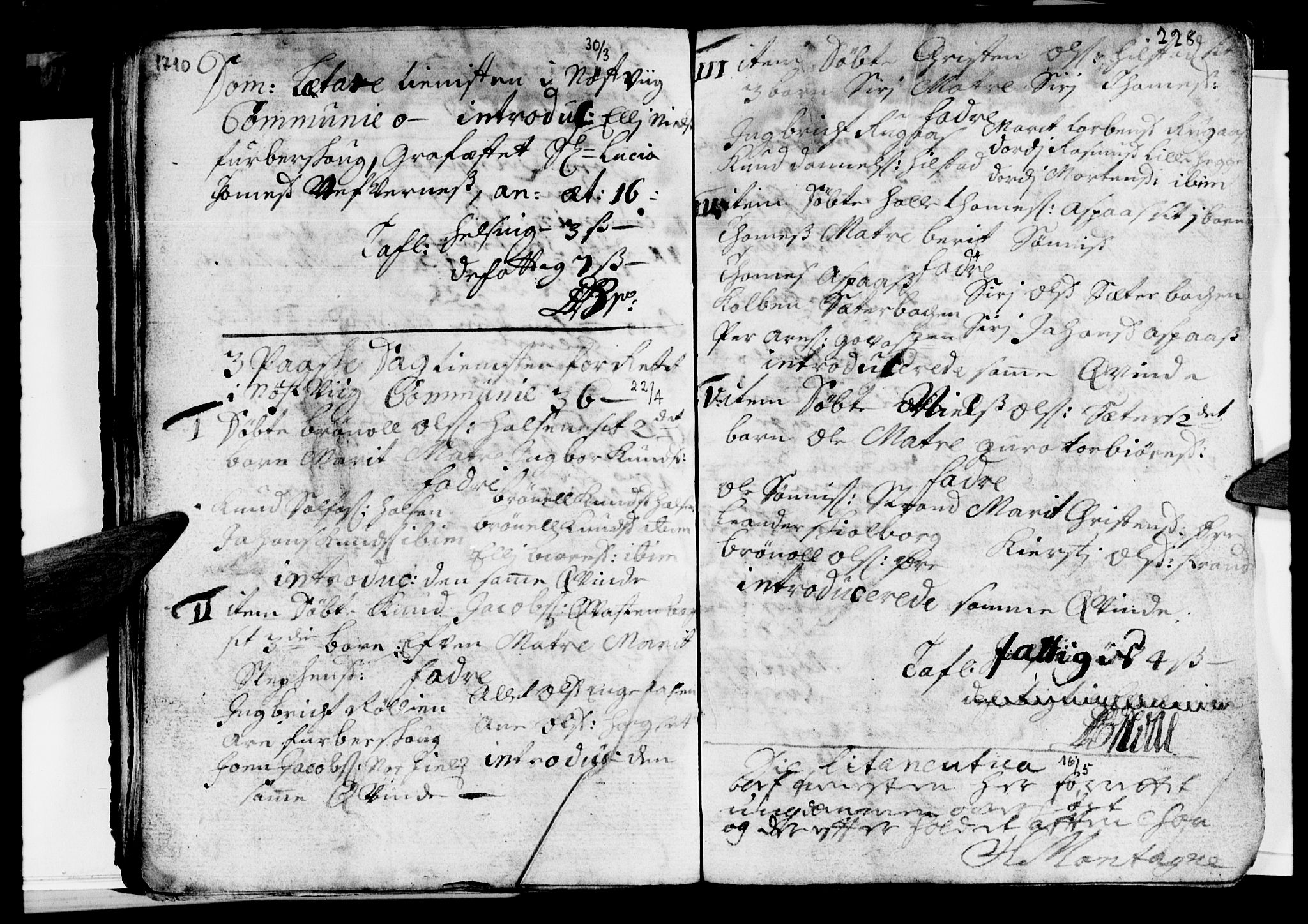 Ministerialprotokoller, klokkerbøker og fødselsregistre - Nordland, AV/SAT-A-1459/814/L0220: Parish register (official) no. 814A01, 1677-1717, p. 228