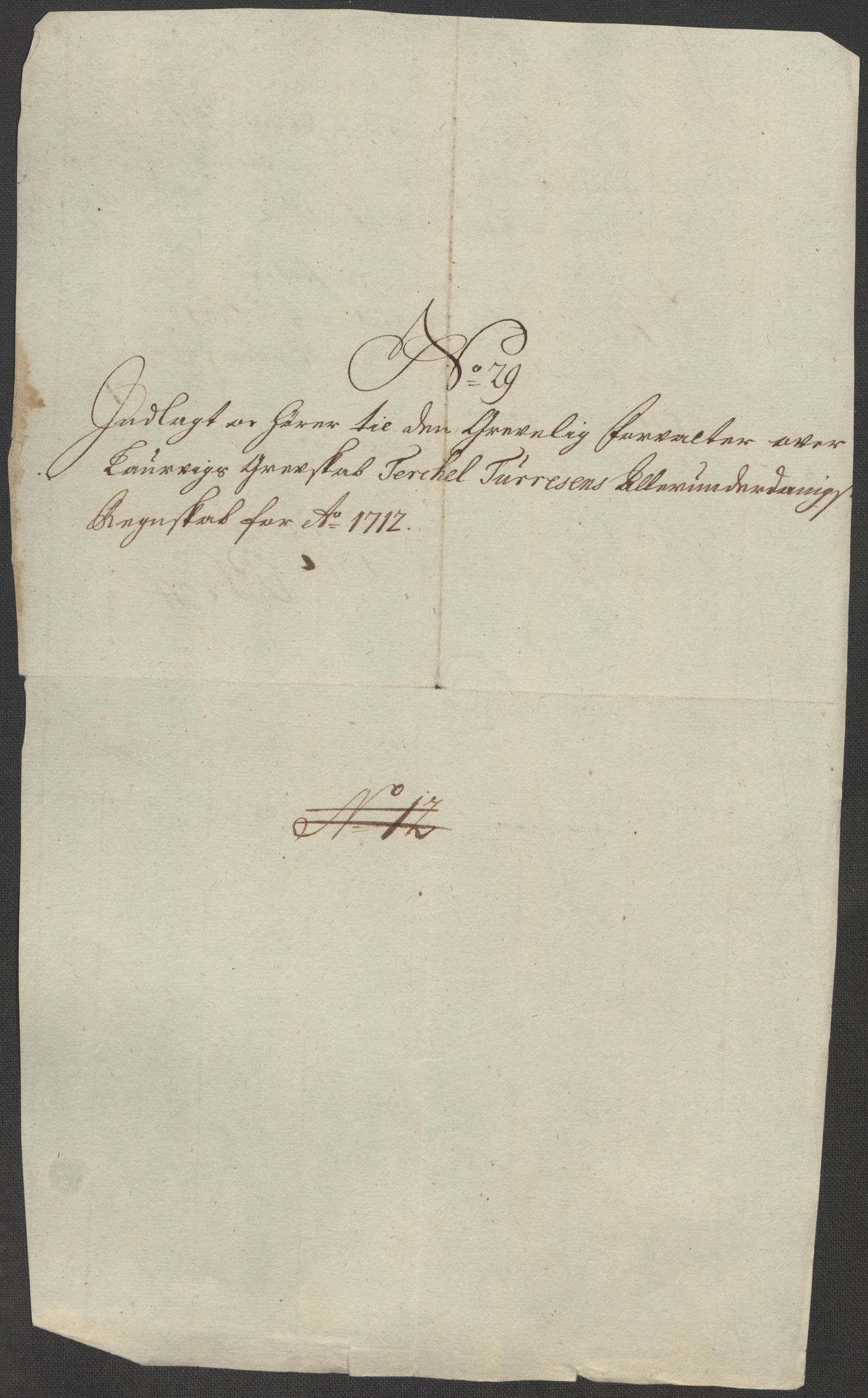 Rentekammeret inntil 1814, Reviderte regnskaper, Fogderegnskap, RA/EA-4092/R33/L1984: Fogderegnskap Larvik grevskap, 1712, p. 246