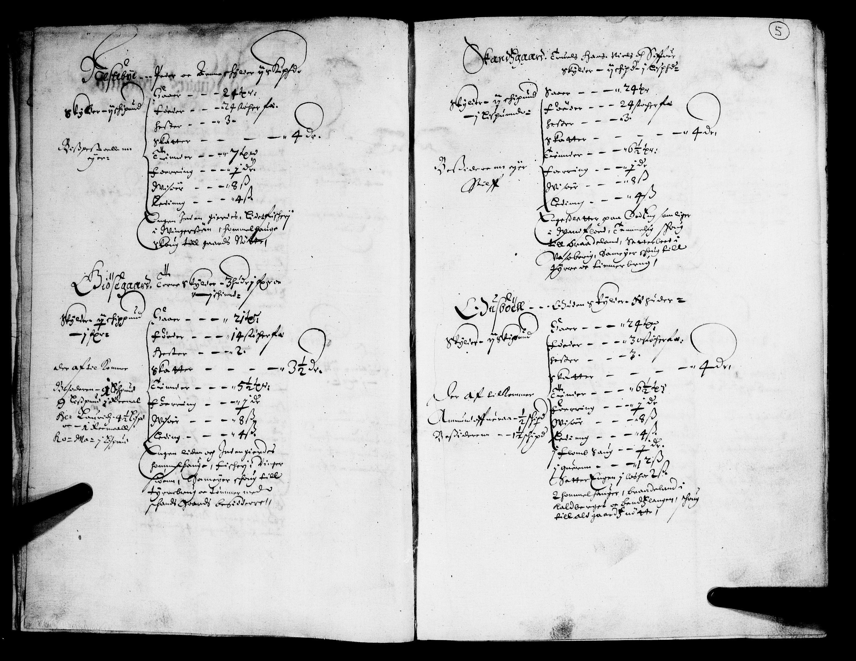 Rentekammeret inntil 1814, Realistisk ordnet avdeling, RA/EA-4070/N/Nb/Nba/L0011: Odal, Solør og Østerdalen fogderi, 1667, p. 4b-5a