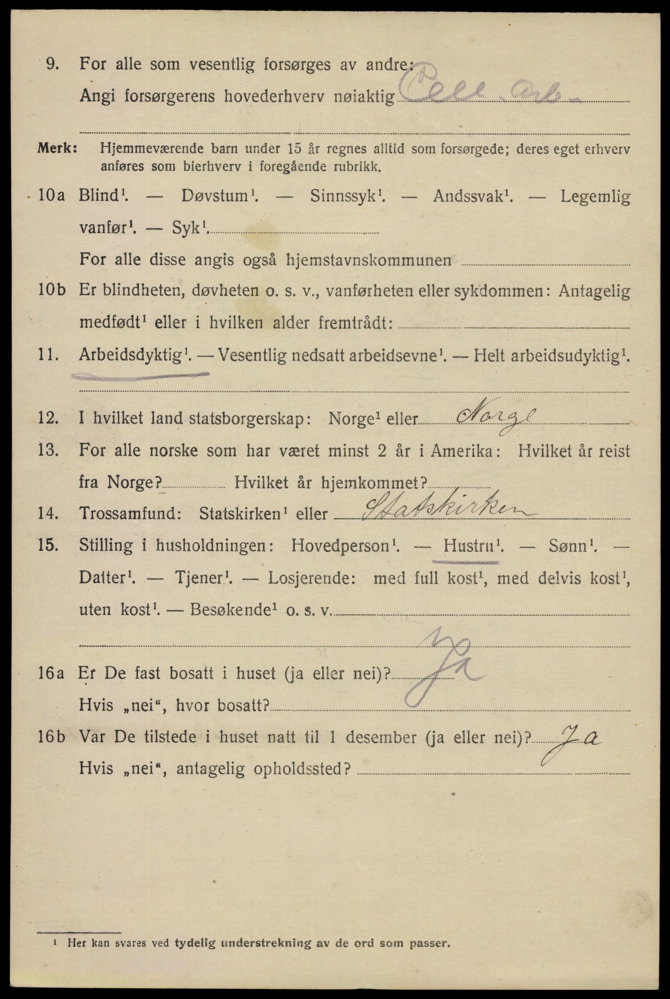 SAO, 1920 census for Moss, 1920, p. 23126