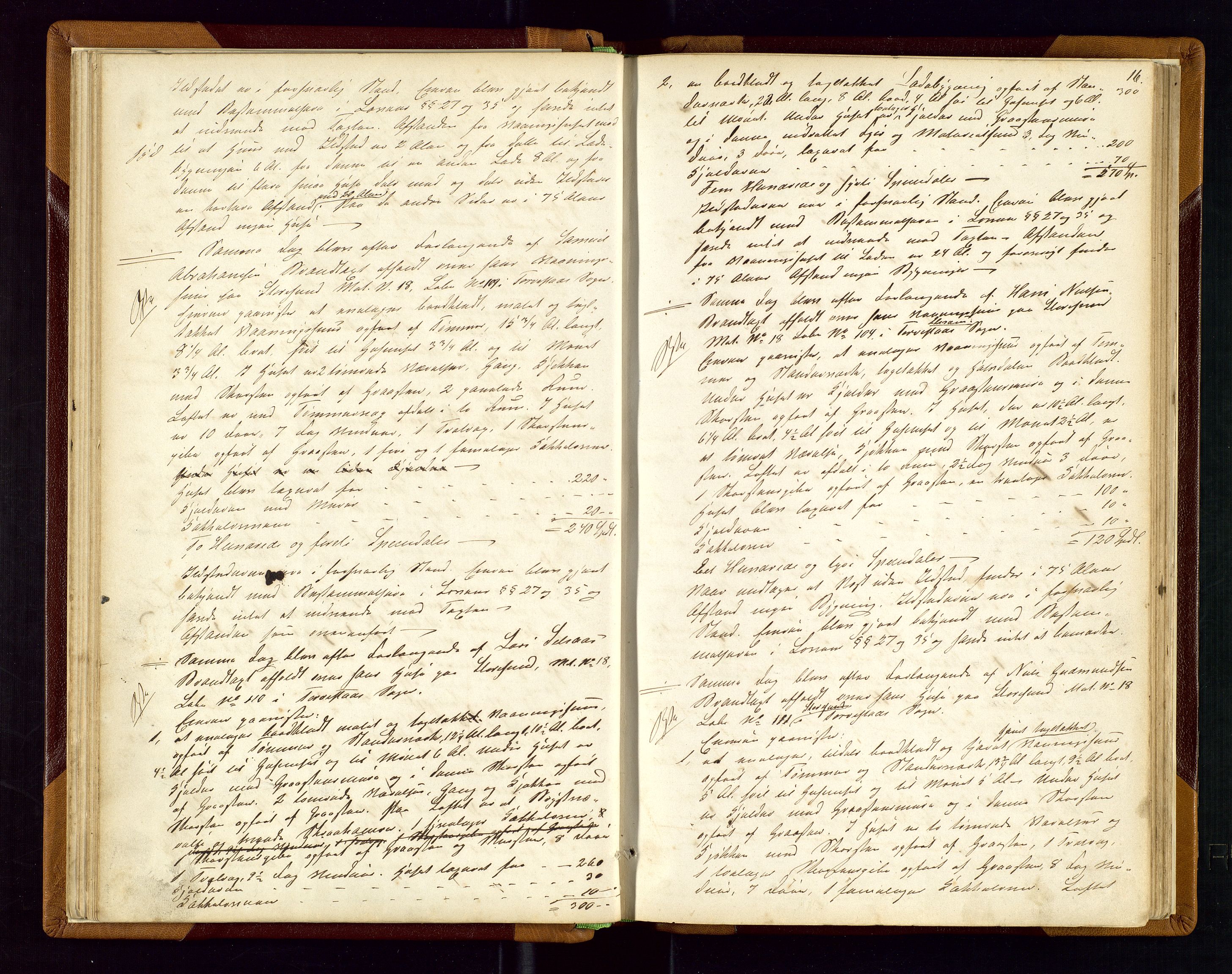 Torvestad lensmannskontor, AV/SAST-A-100307/1/Goa/L0001: "Brandtaxationsprotokol for Torvestad Thinglag", 1867-1883, p. 15b-16a