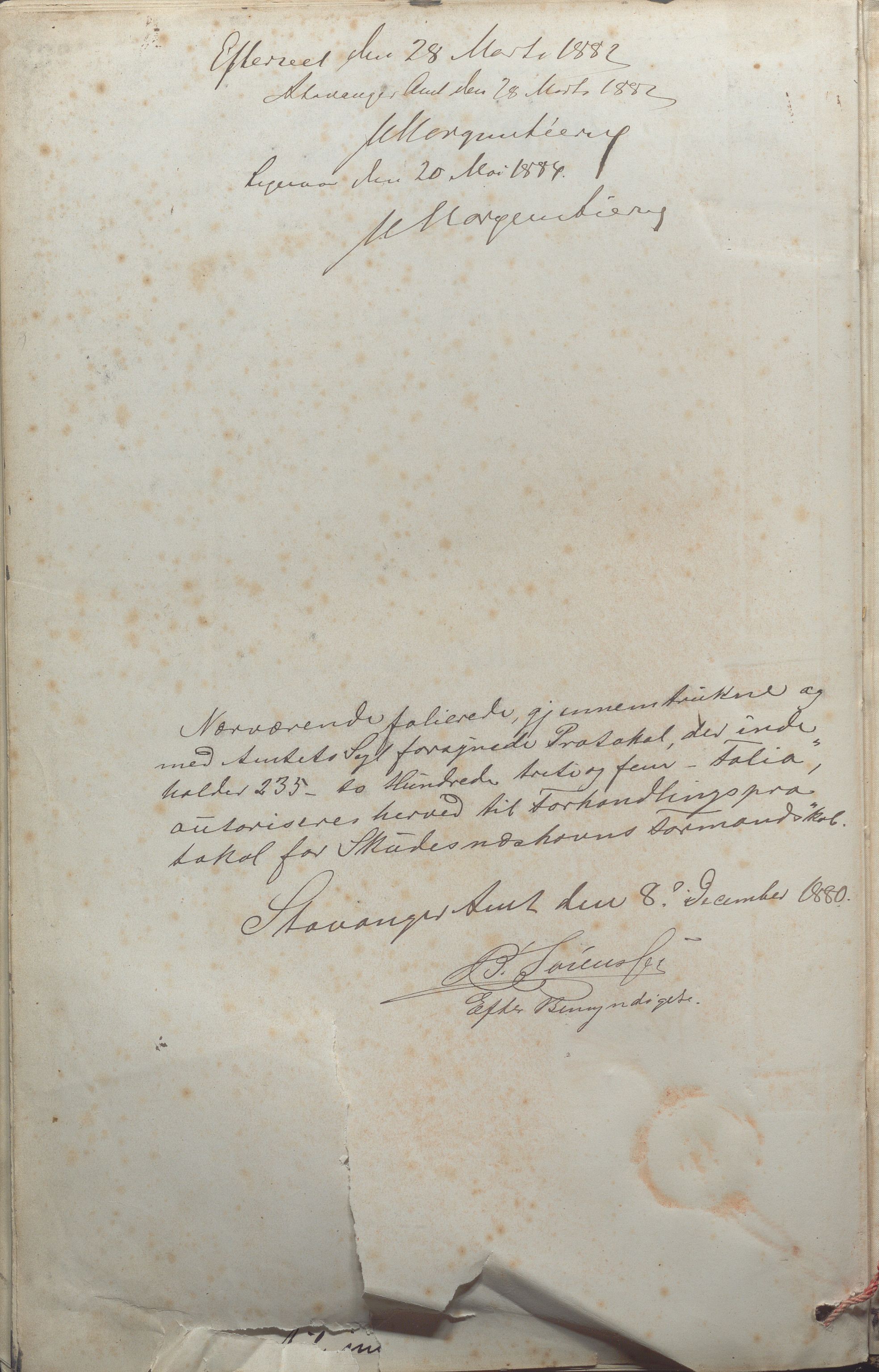 Skudeneshavn kommune - Formannskapet, IKAR/A-361/Aa/L0002: Møtebok, 1881-1903