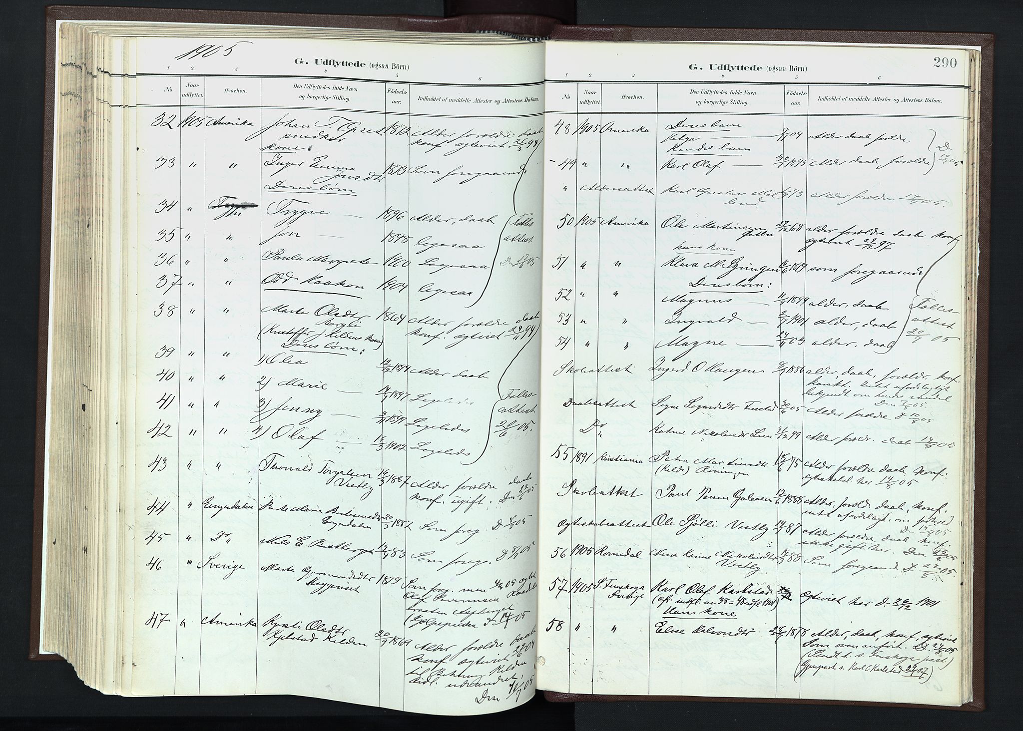 Trysil prestekontor, AV/SAH-PREST-046/H/Ha/Haa/L0013: Parish register (official) no. 13, 1898-1911, p. 290