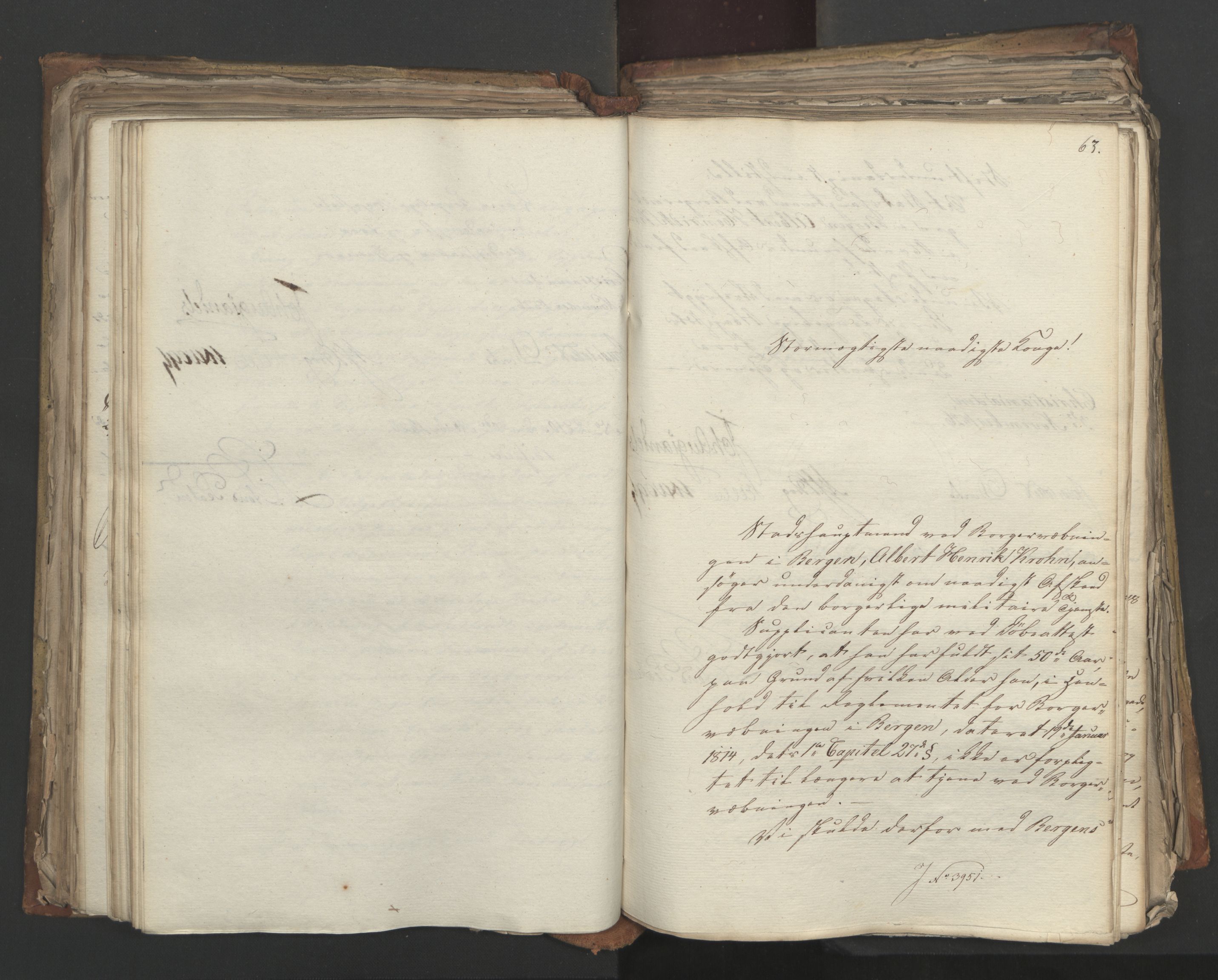 Statsrådsavdelingen i Stockholm, RA/S-1003/D/Da/L0049: Regjeringsinnstillinger nr. 3860-4086, 1826, p. 233