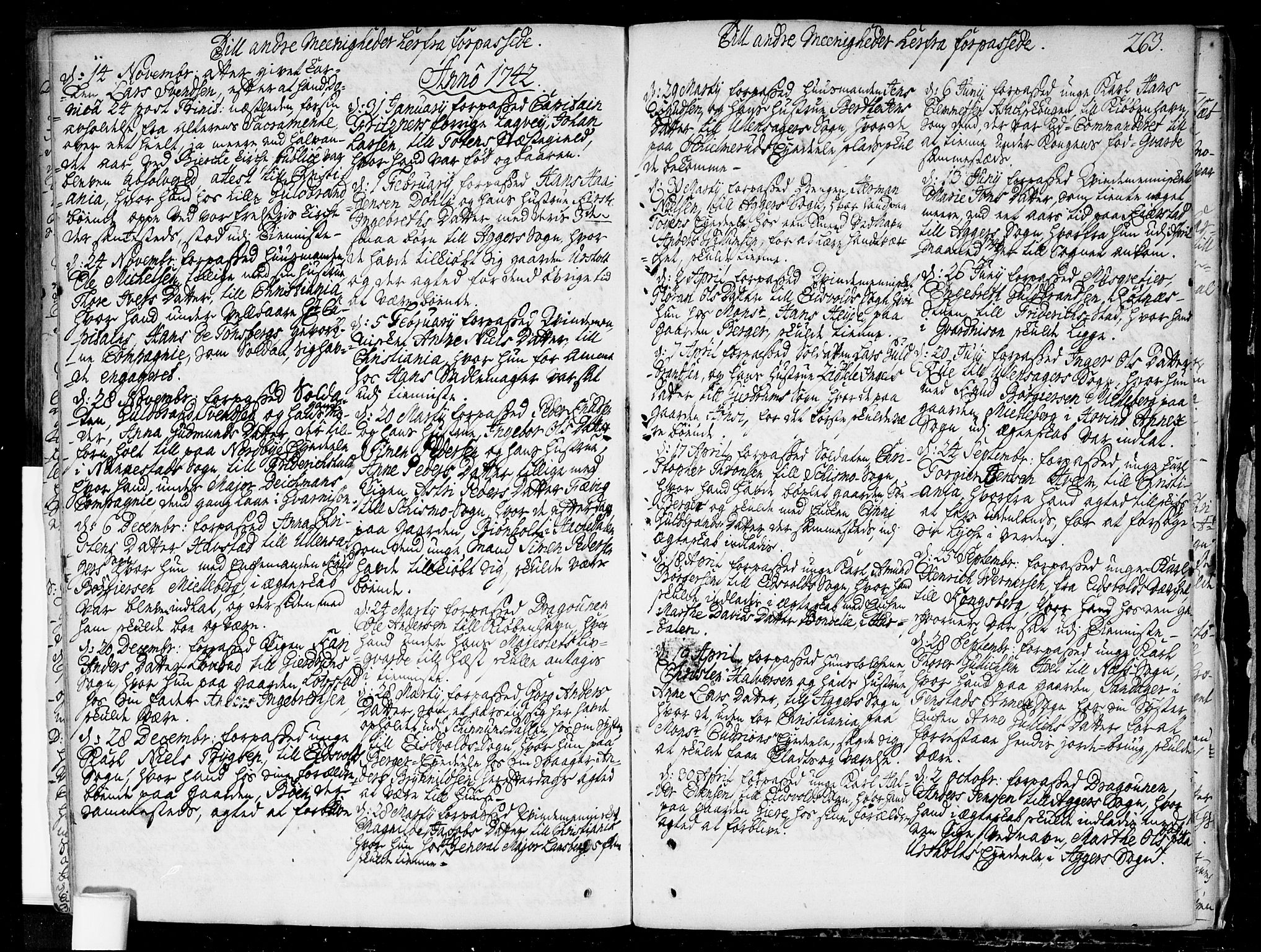 Nannestad prestekontor Kirkebøker, SAO/A-10414a/F/Fa/L0006: Parish register (official) no. I 6, 1739-1754, p. 263